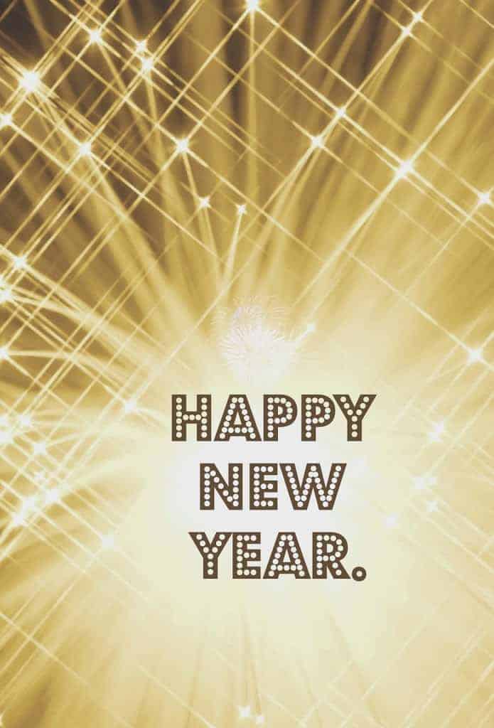 Happy New Year! - A Sparkle of Genius