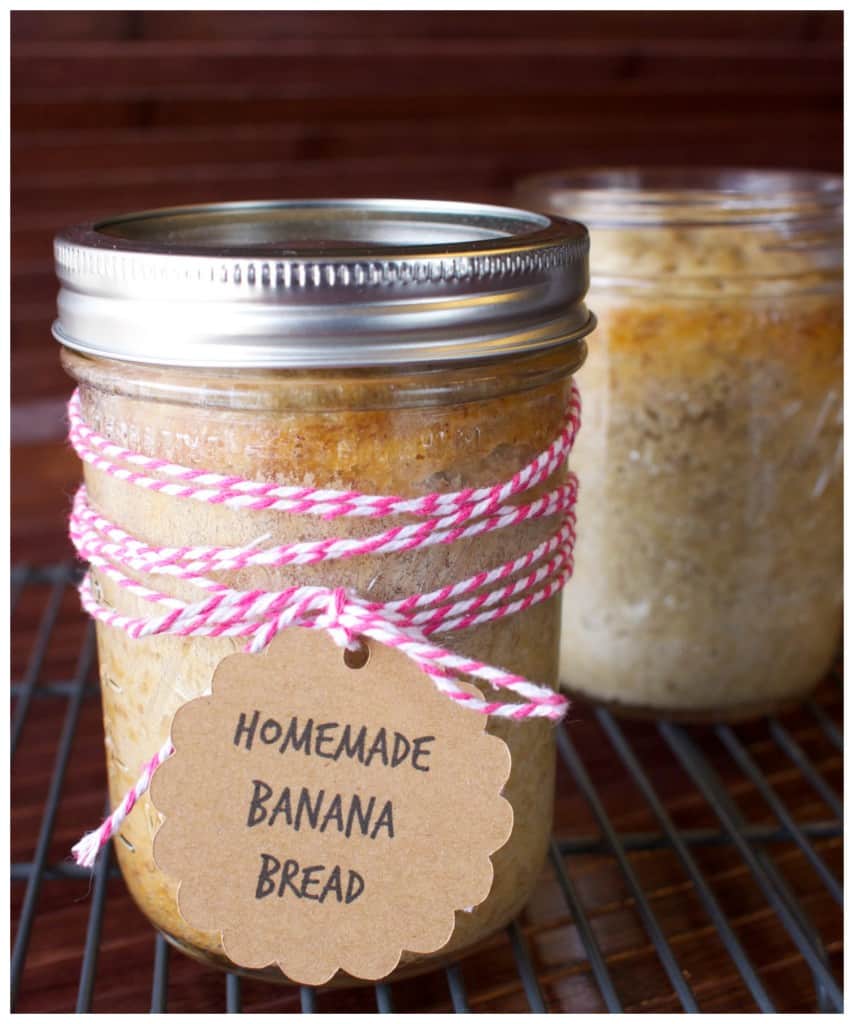 Mason Jar Banana Bread A Sparkle of Genius