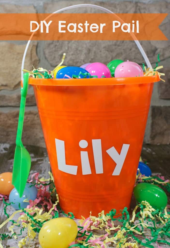 DIY Personalized Easter Pail A Sparkle of Genius