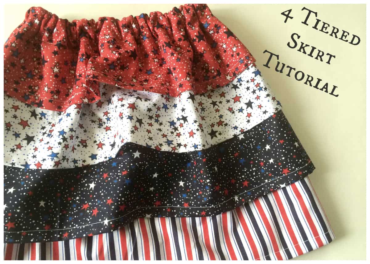 how to style a tiered skirt