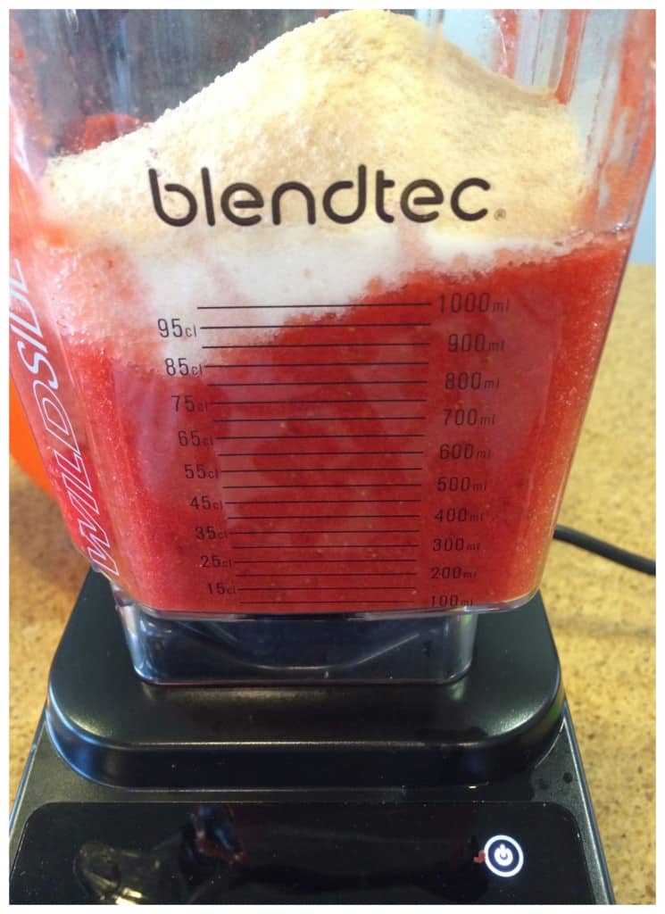 Make Strawberry Freezer Jam with your Blender A Sparkle of Genius