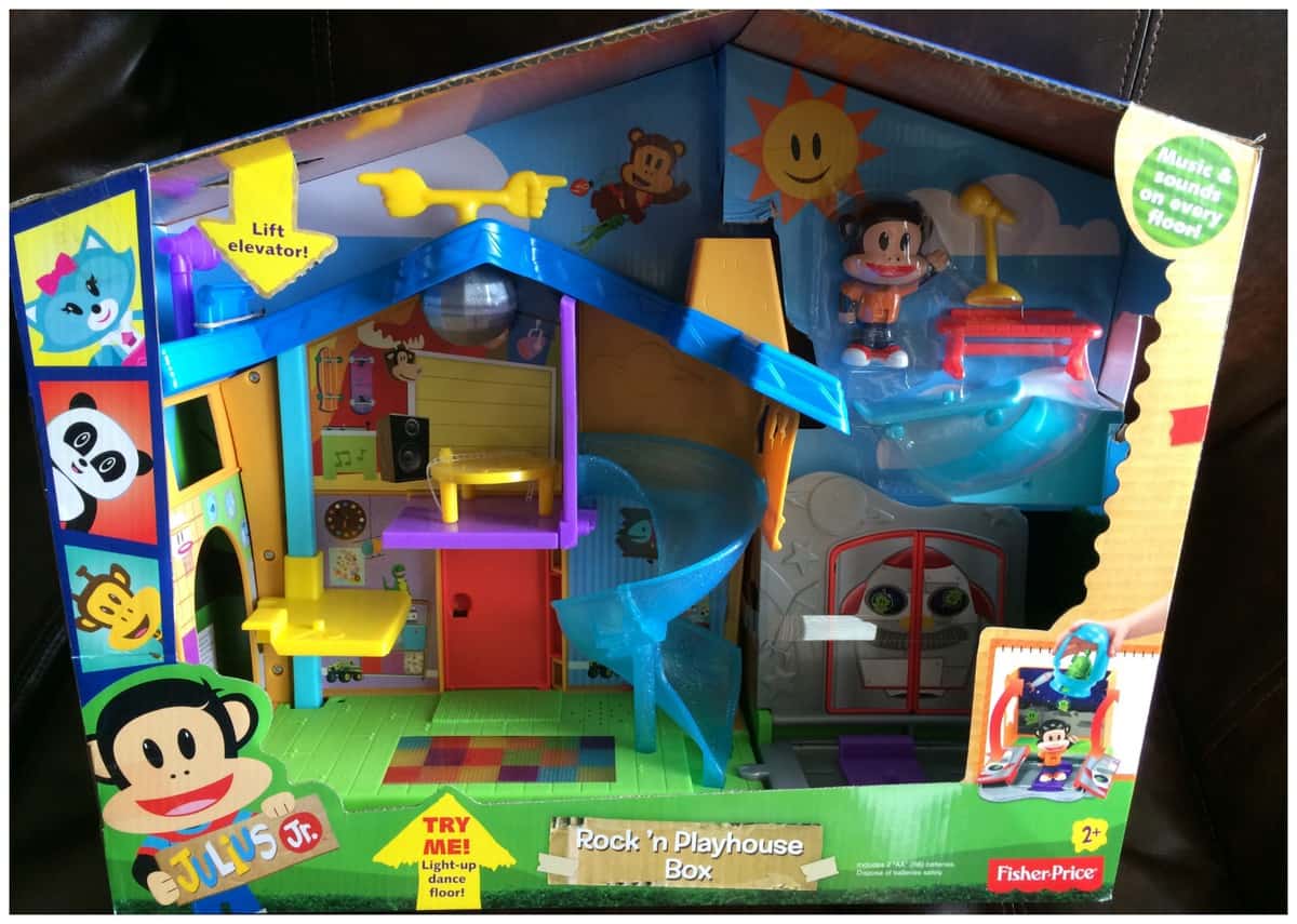 Julius Jr. Rock‘n Playhouse Box from FisherPrice