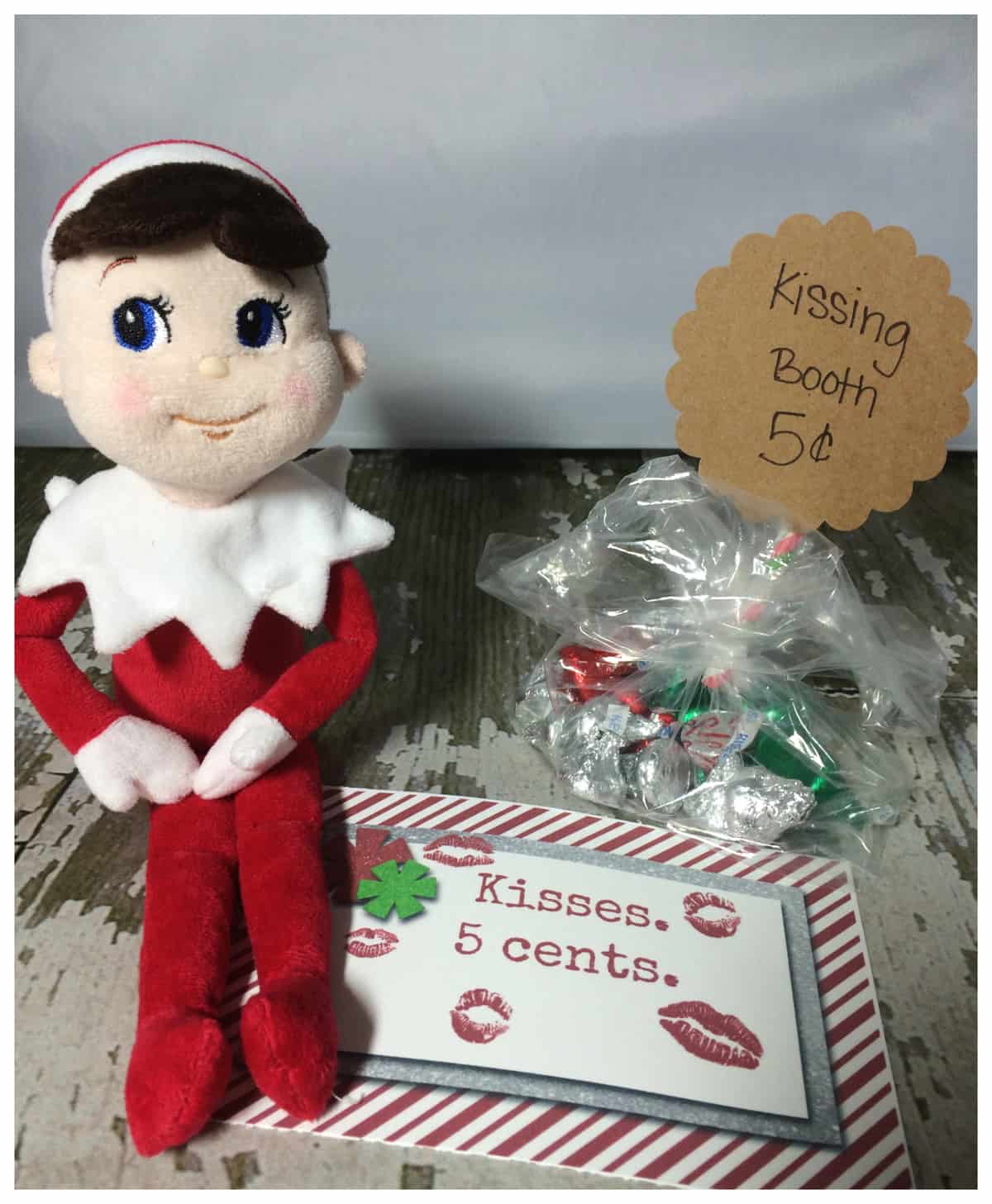 10 Easy Elf On The Shelf Ideas and a daily Printable