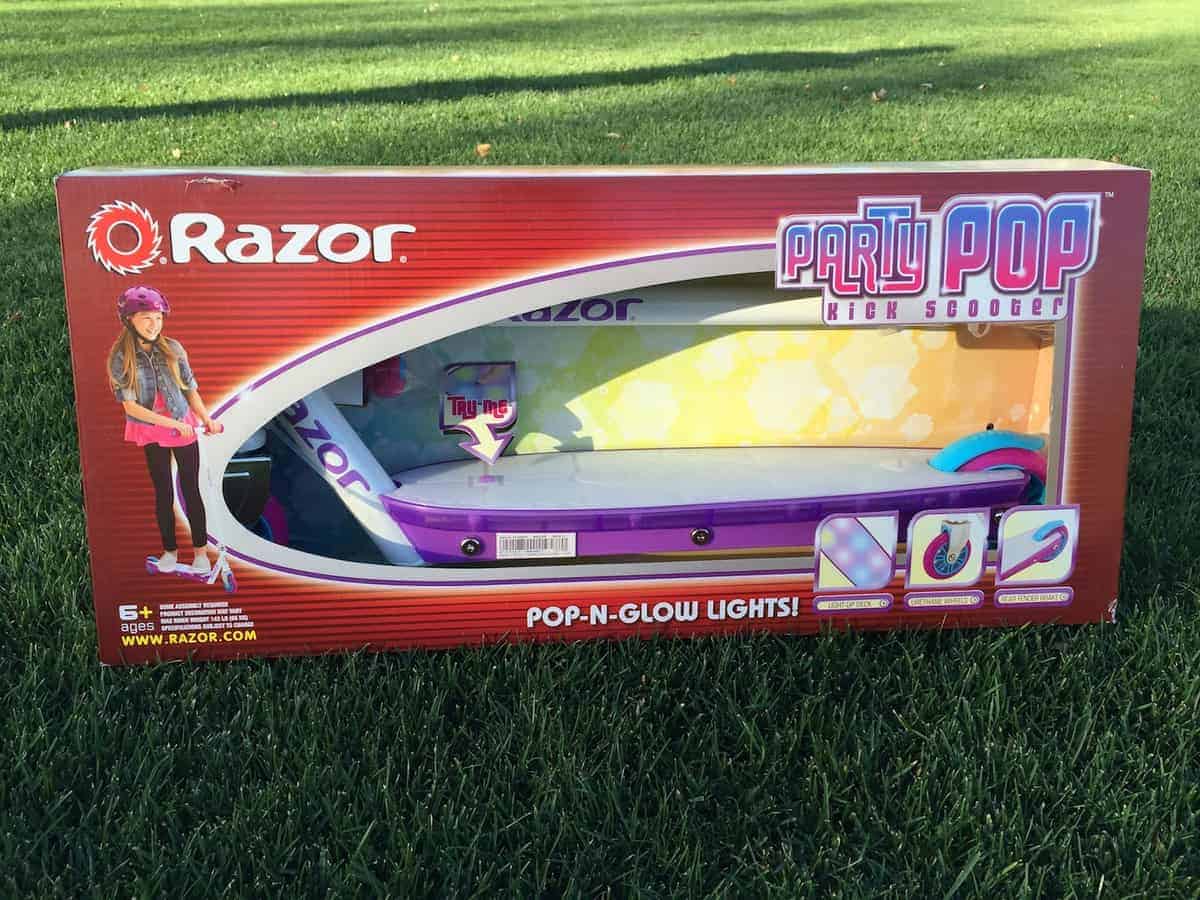 Razor Party Pop Kick Scooter Review A Sparkle of Genius