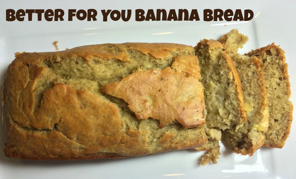 Better for you Banana Bread Recipe A Sparkle of Genius