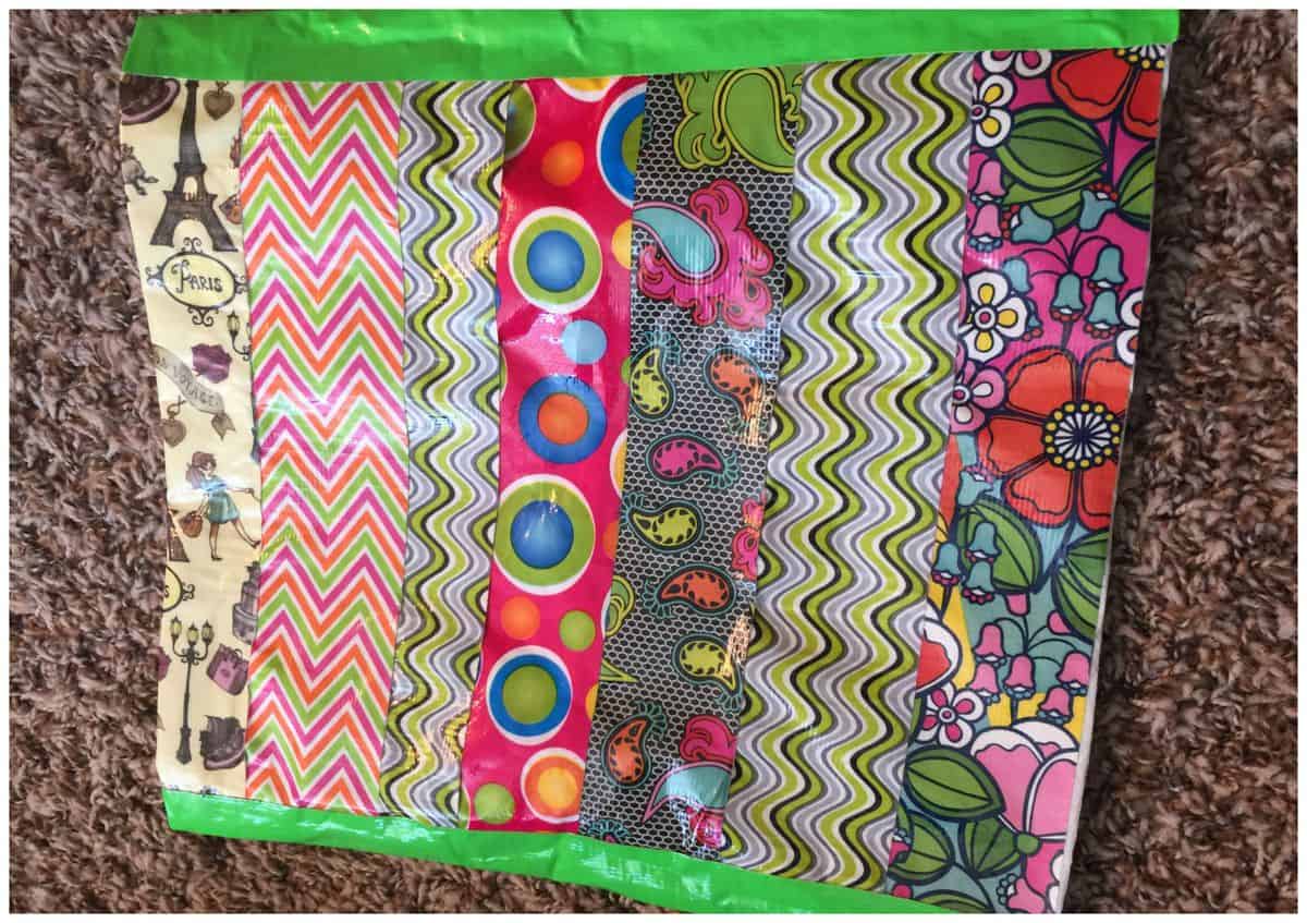 Duct Tape Bag Tutorial A Sparkle of Genius