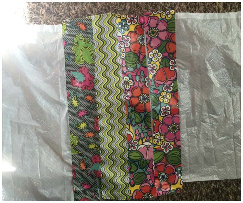 Duct Tape Bag Tutorial A Sparkle of Genius