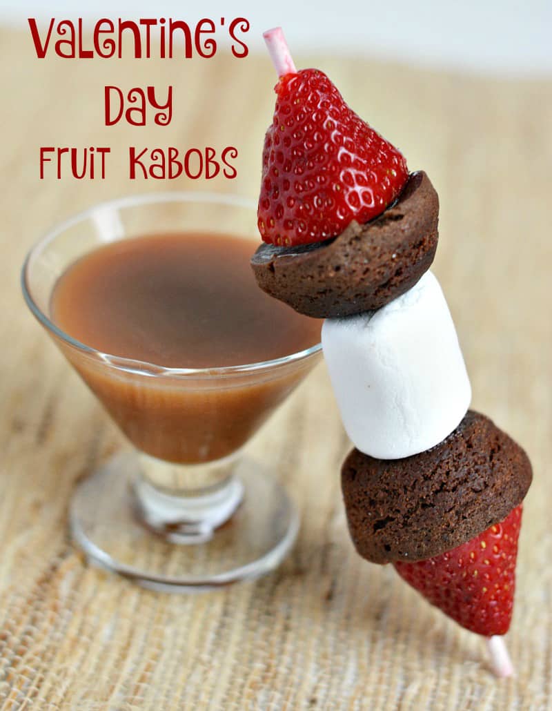 Valentines Day Fruit Kabobs is a fun and delicious treat!