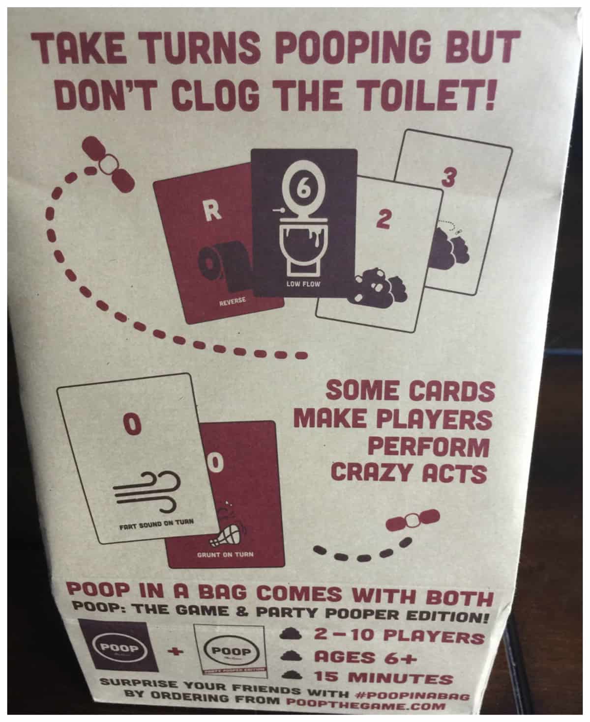 Don't be a party pooper. Play Poop The Game now!