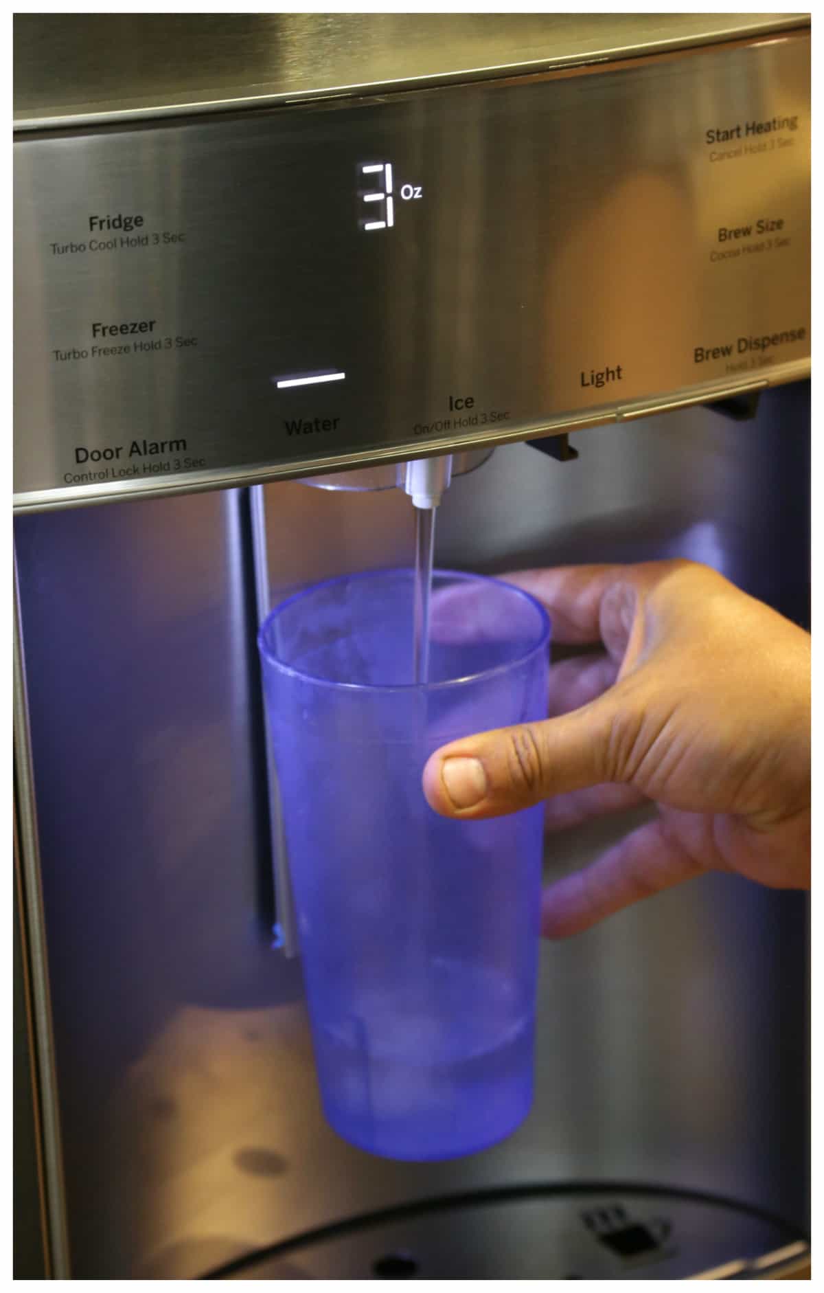 GE Refrigerator with BuiltIn Keurig