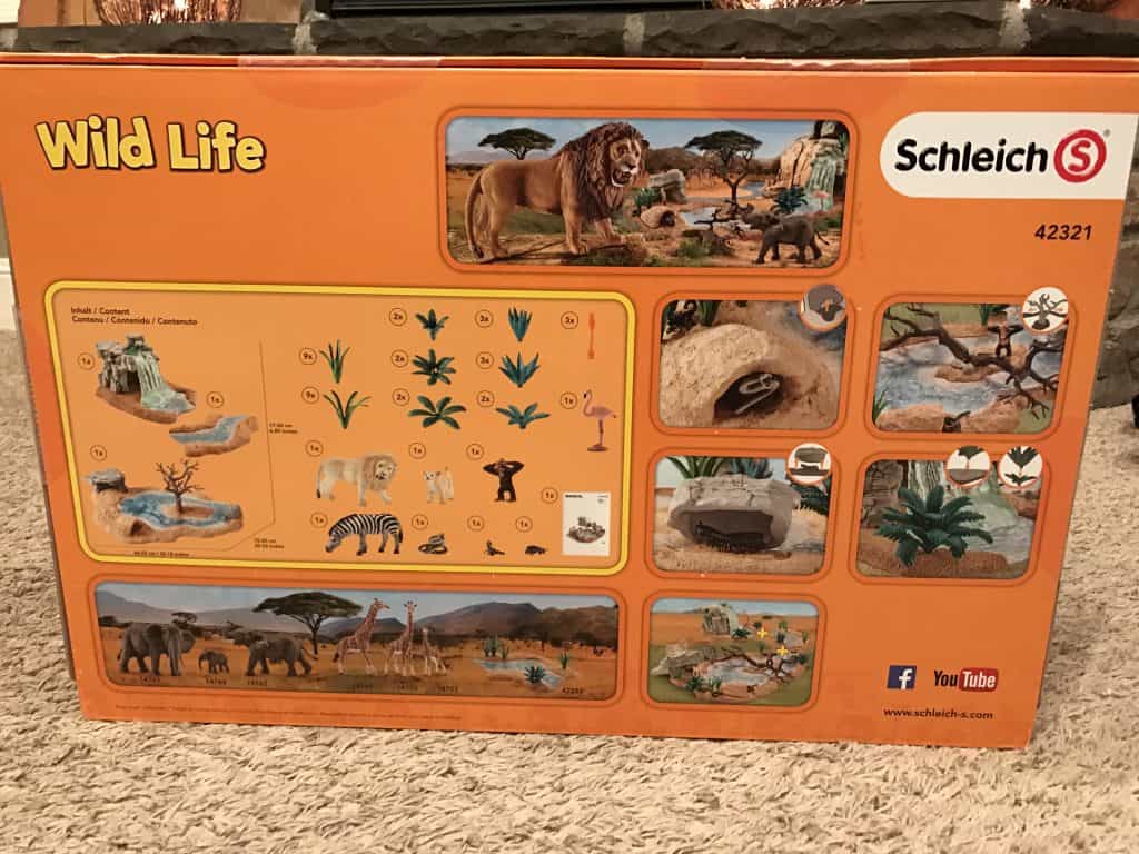 Schleich 42321 Wild Life Big adventure at the waterhole