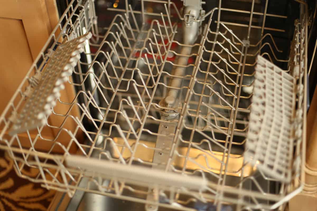 Half rack of a dishwasher