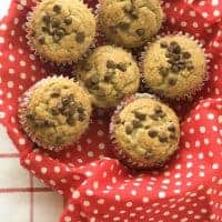Quick and Easy One Bowl Banana Chocolate Chip Muffins