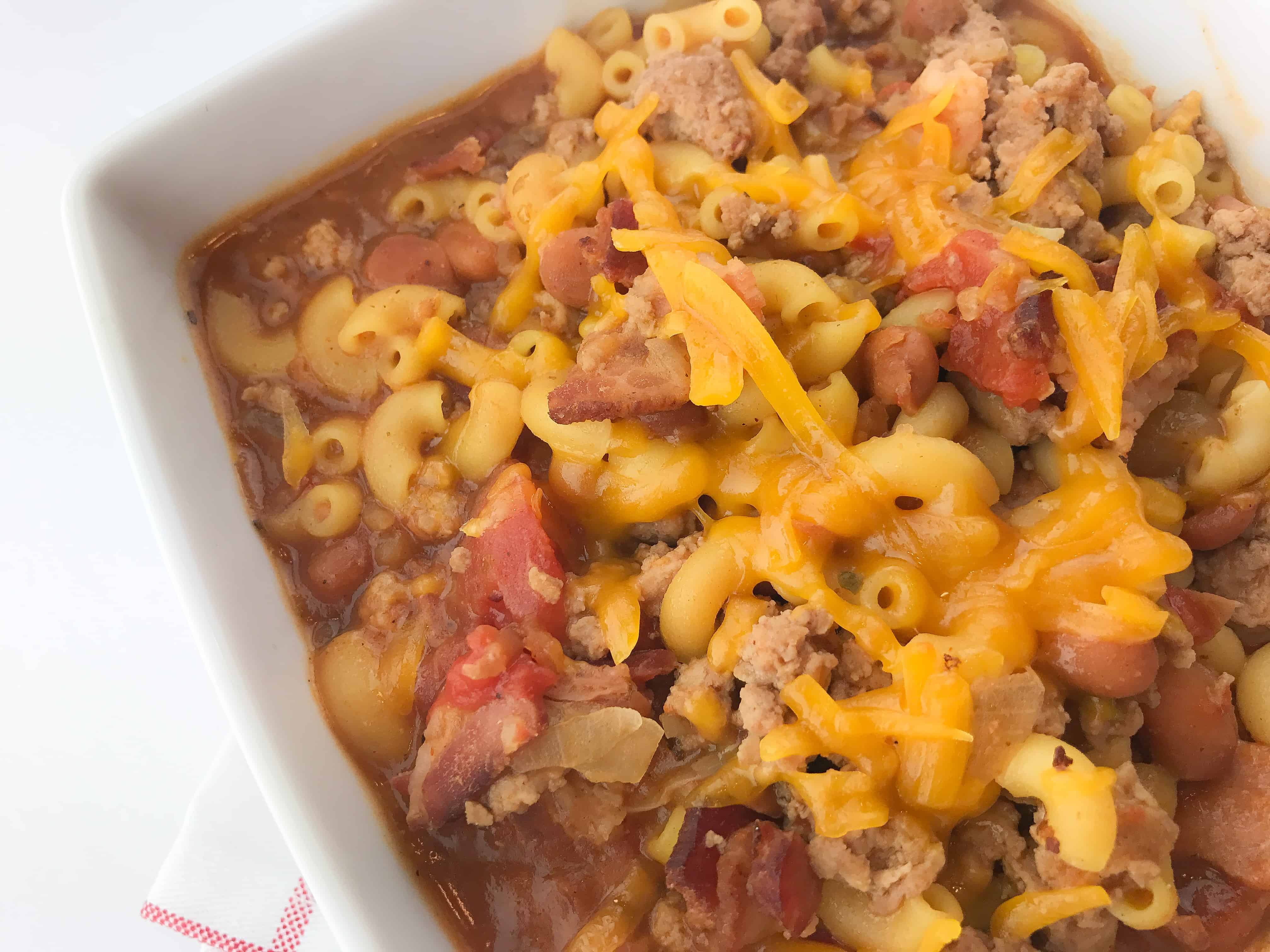 Great Fall Recipe Baked Beans Chili Mac