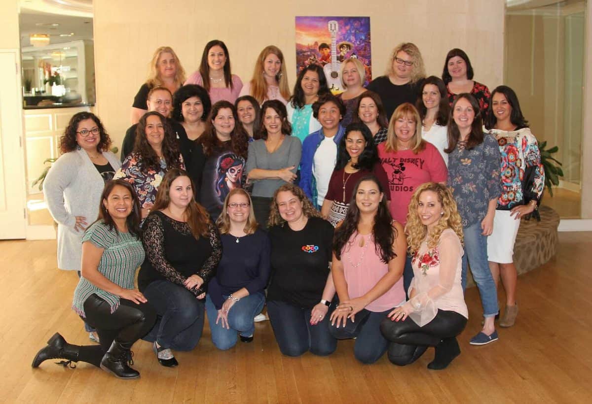 Group of people posing for a photo