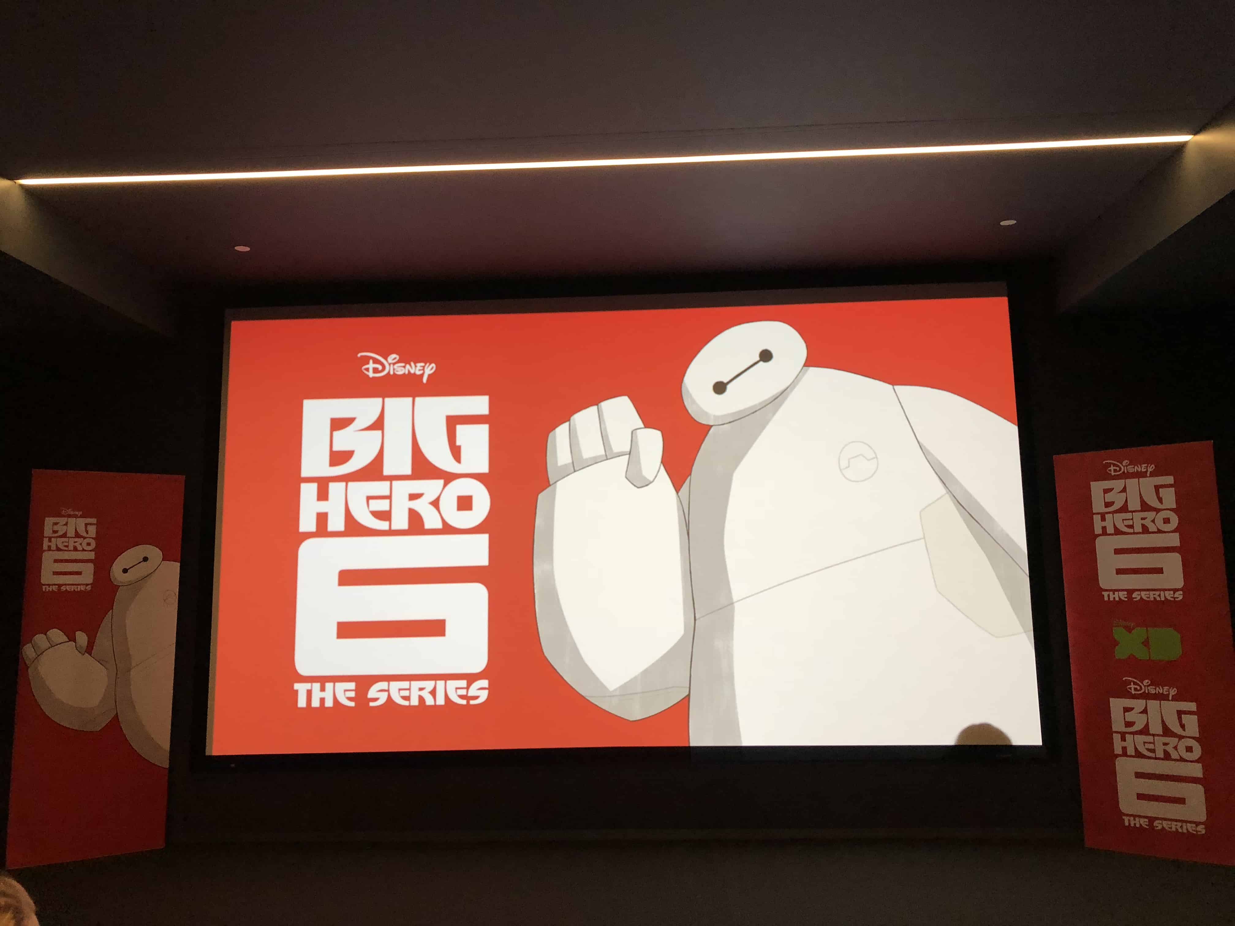 Baymax and text