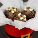 A close up of chocolate