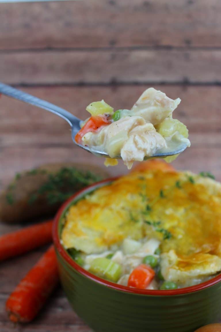 Easy Chicken Pot Pie with Puff Pastry Recipe Comfort Food Recipe