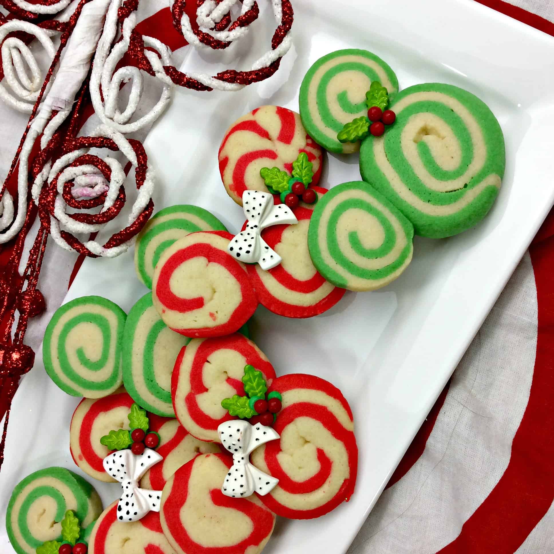 A close up of a cookie