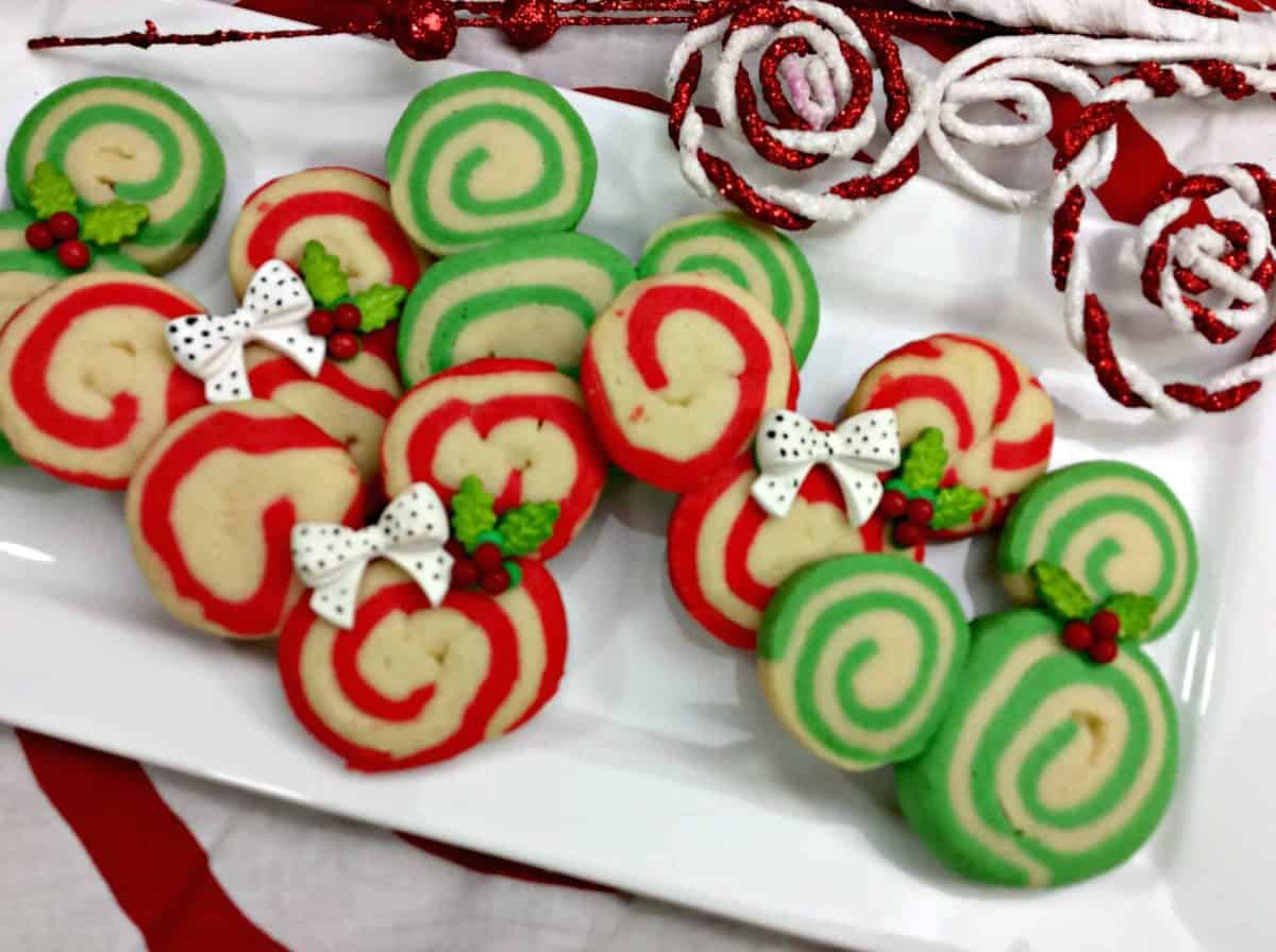 Cookies shaped like mickey ears