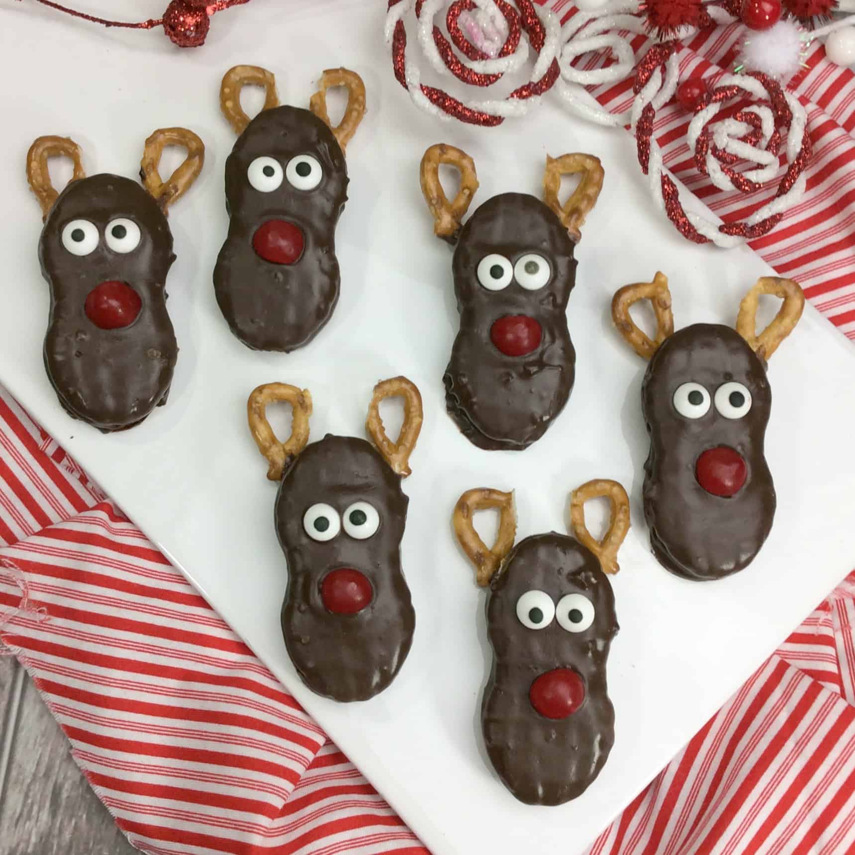 Close up of cookie on white plate