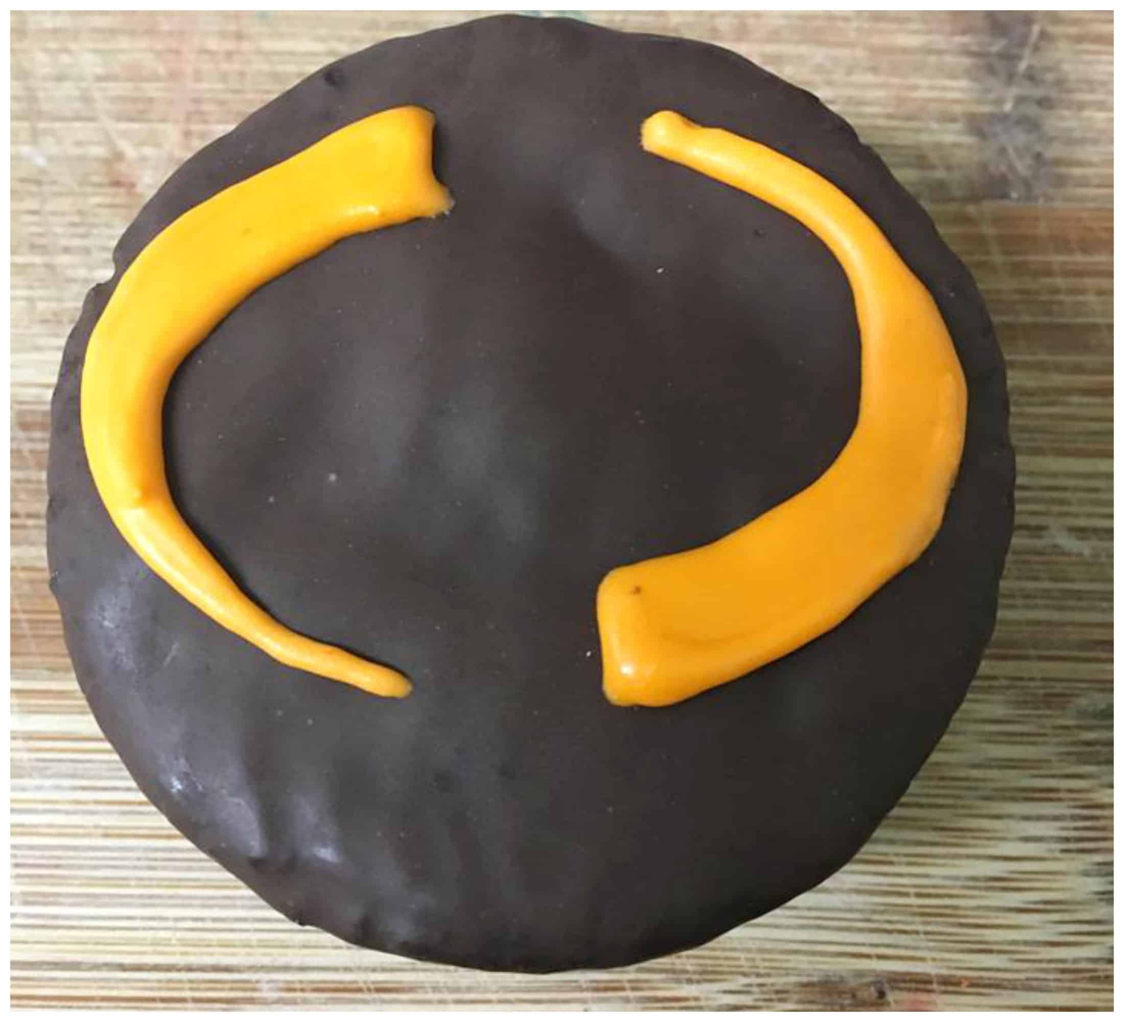 A close up of a bowl, with Incredibles 2 and Pixar