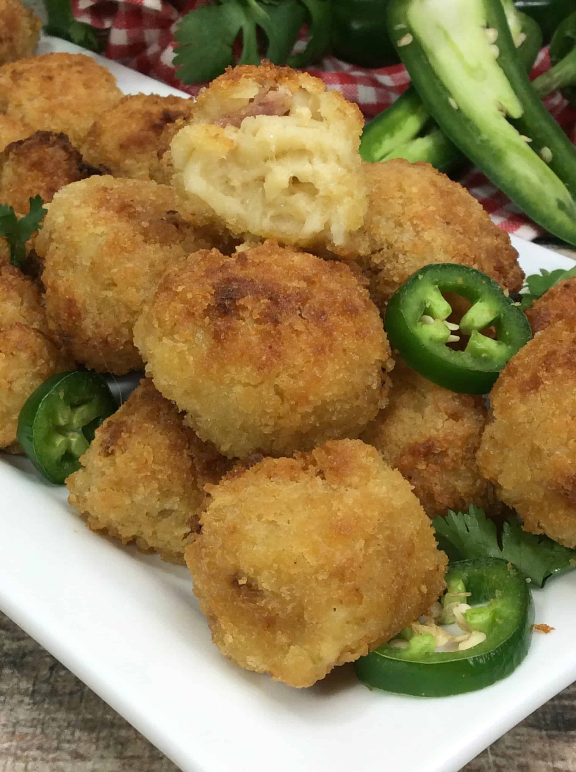 Air Fryer Mac and Cheese Balls Macaroni and Cheese Ball Recipe
