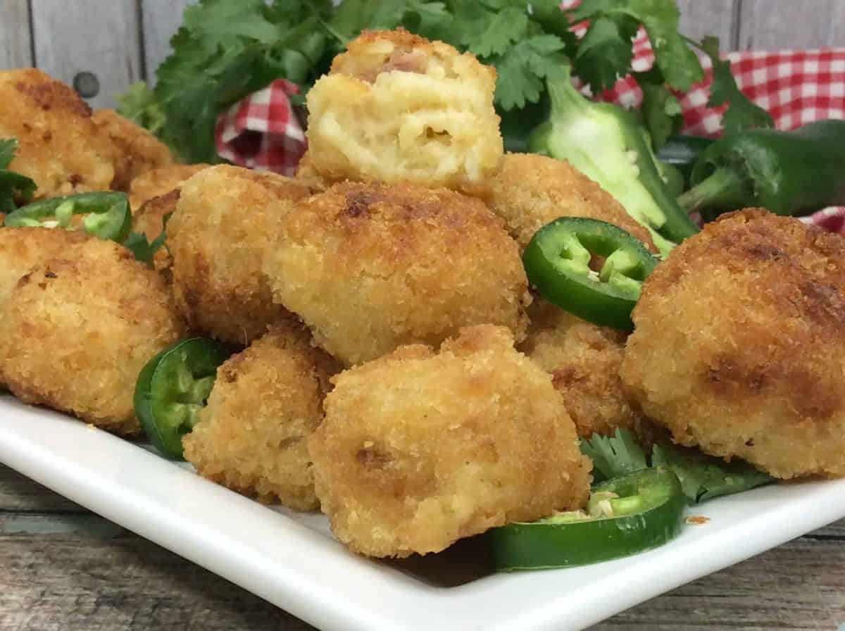 Air Fryer Mac and Cheese Balls Macaroni and Cheese Ball Recipe