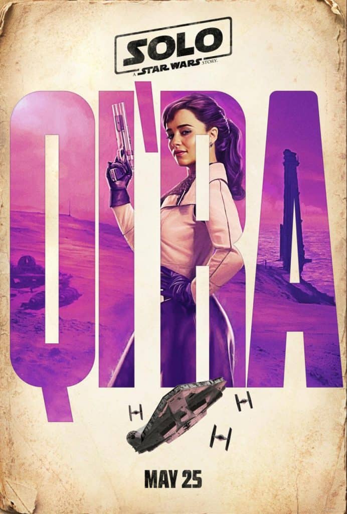 Emilia Clarke- Solo: A Star Wars Story Interview ( Qi'ra )