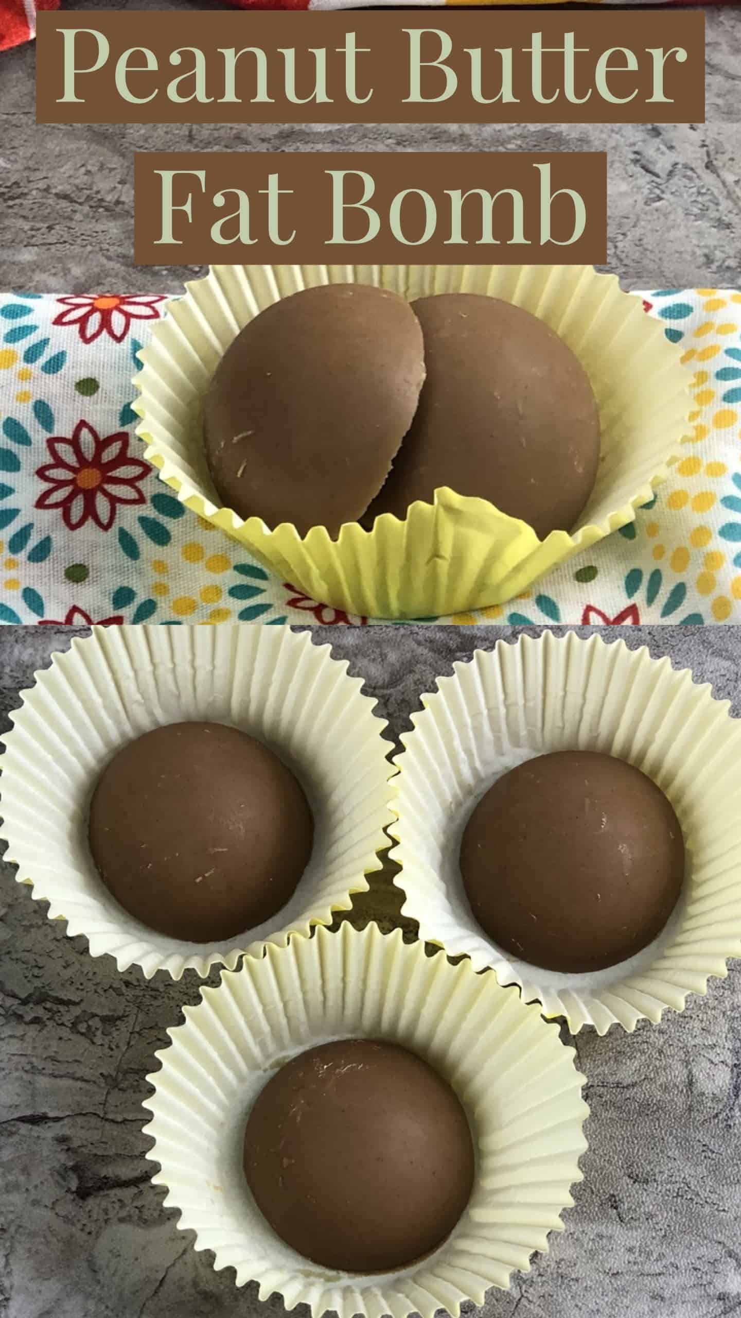 Chocolate Peanut Butter Fat Bombs Fat Bombs Keto Diet