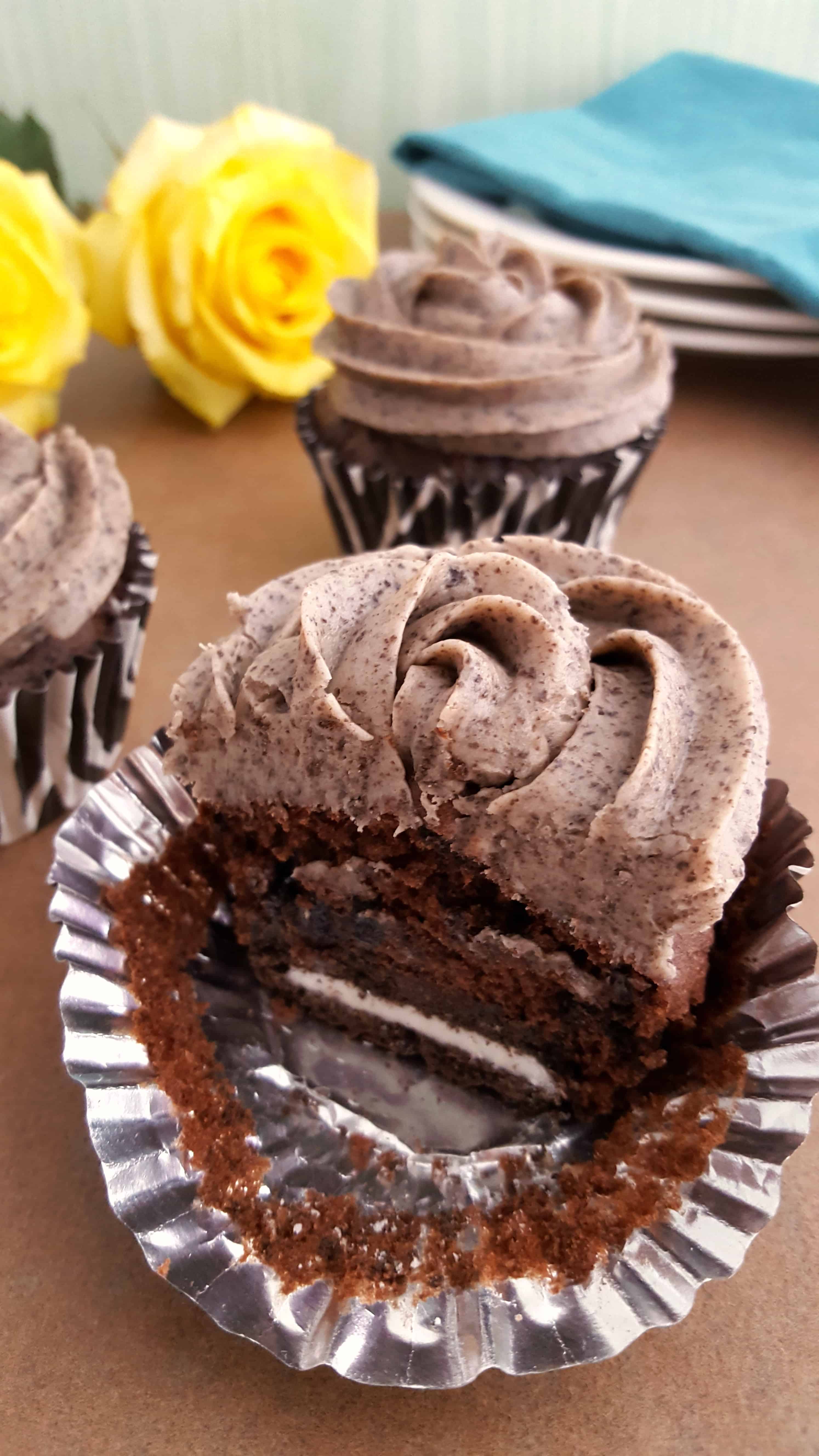 Cookies and Cream Cupcakes Recipe Gluten Free Oreo Cupcake Recipe