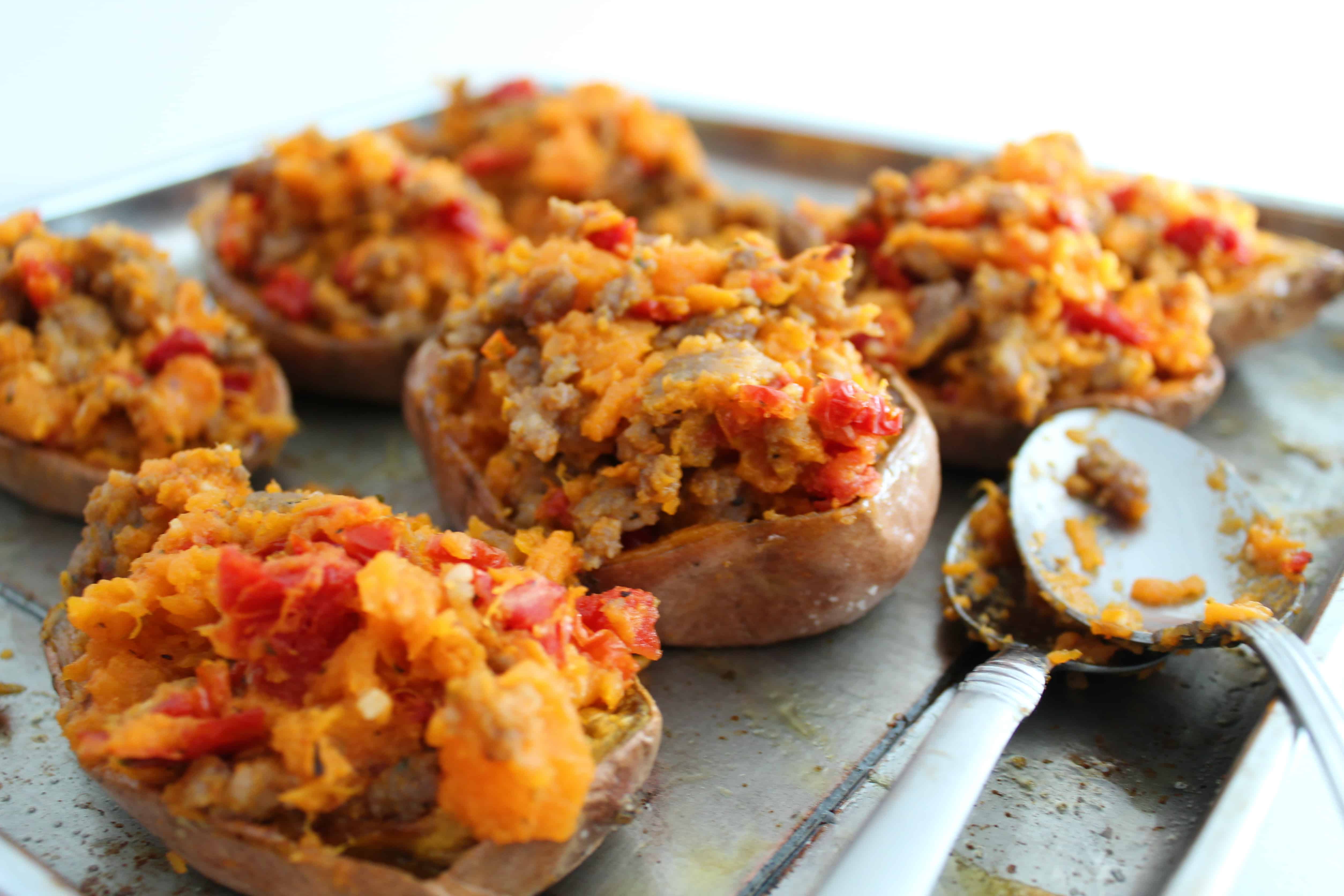 A close up of food, with Sweet potato