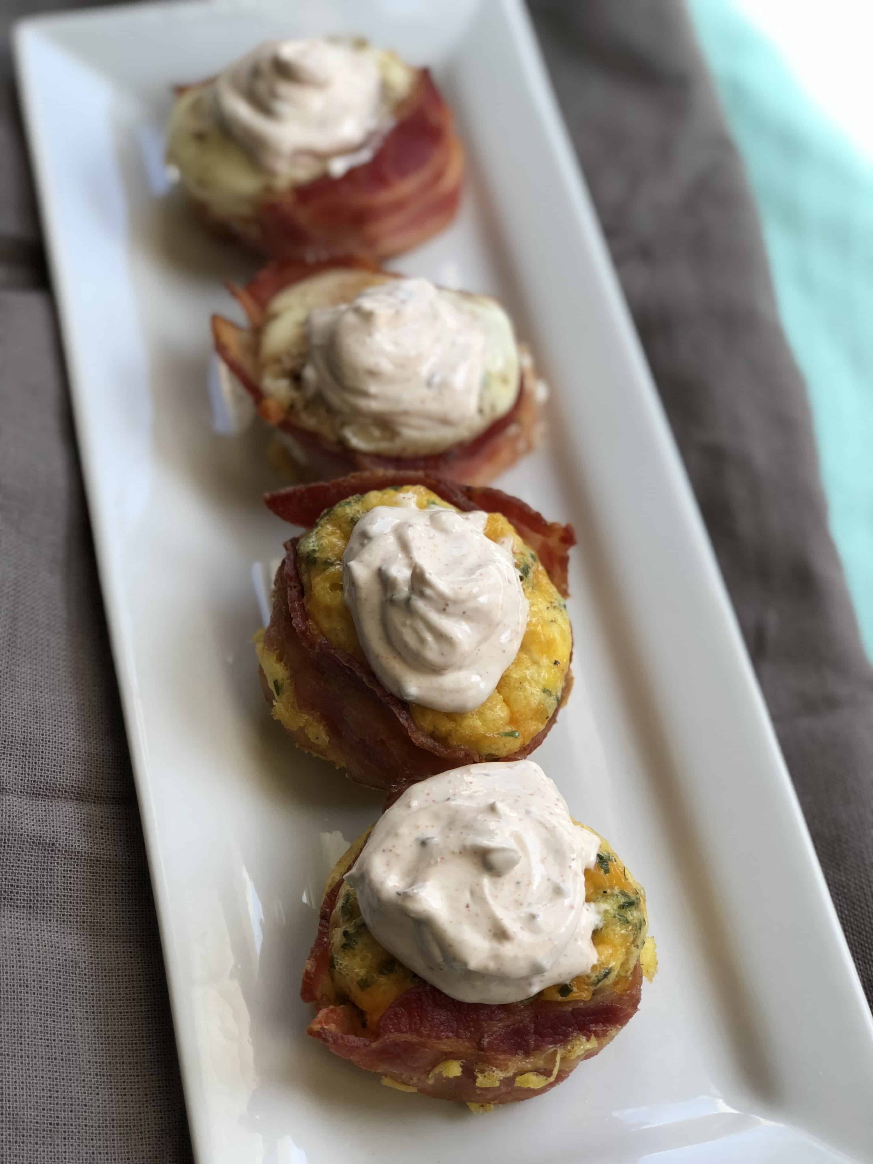 Southwestern Keto Bacon and Egg Cups Keto Breakfast Recipe