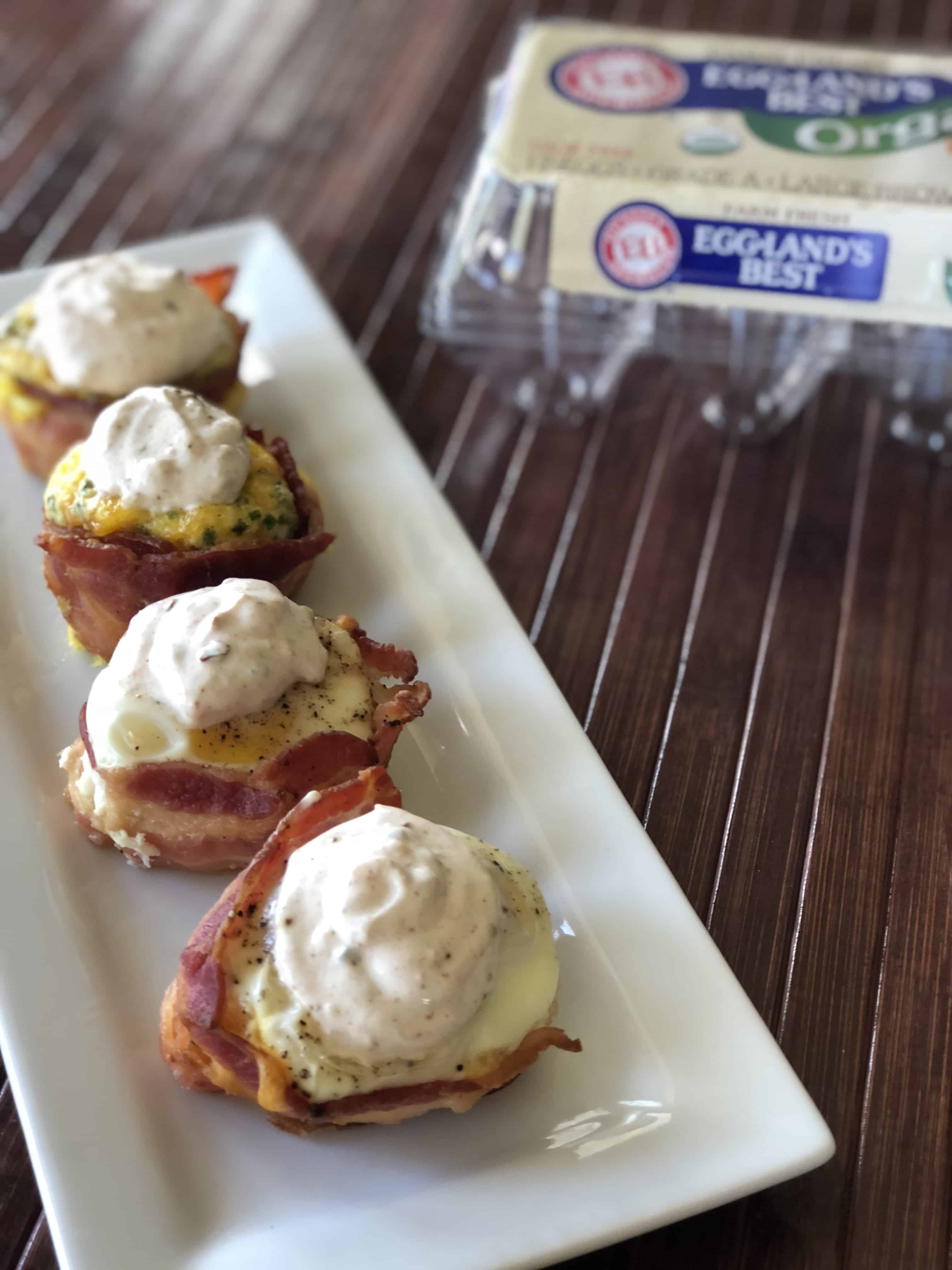 Southwestern Keto Bacon and Egg Cups Keto Breakfast Recipe