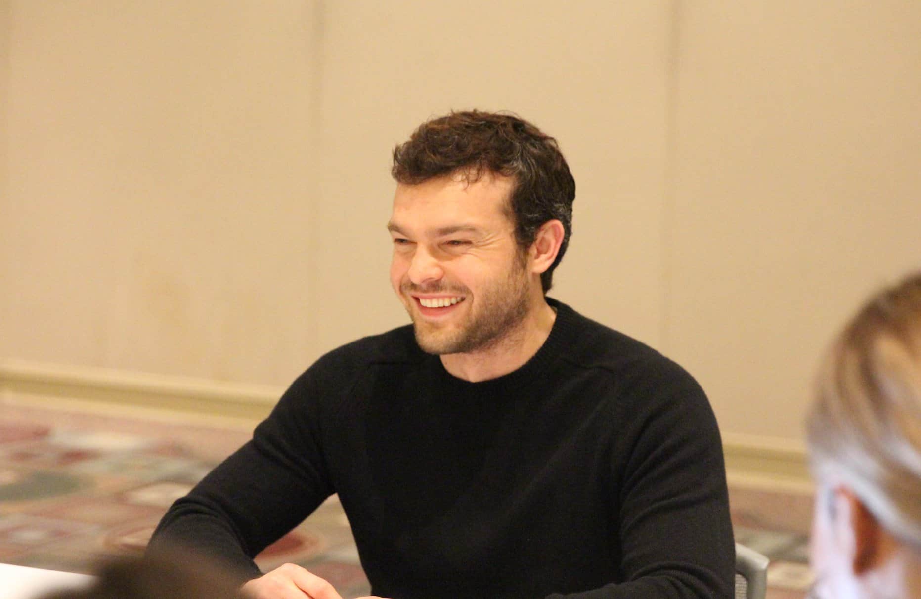 Alden Ehrenreich in an interview