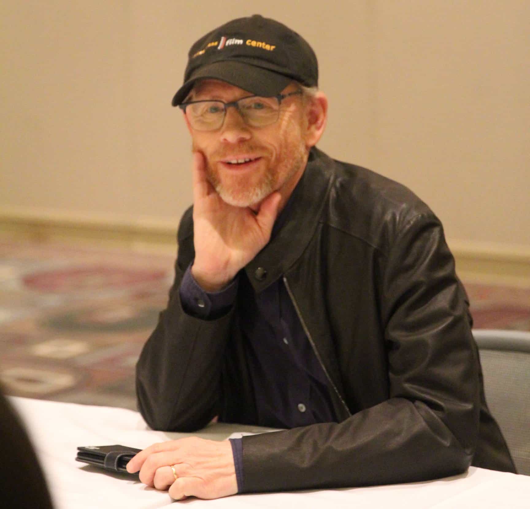 A man sitting on a table