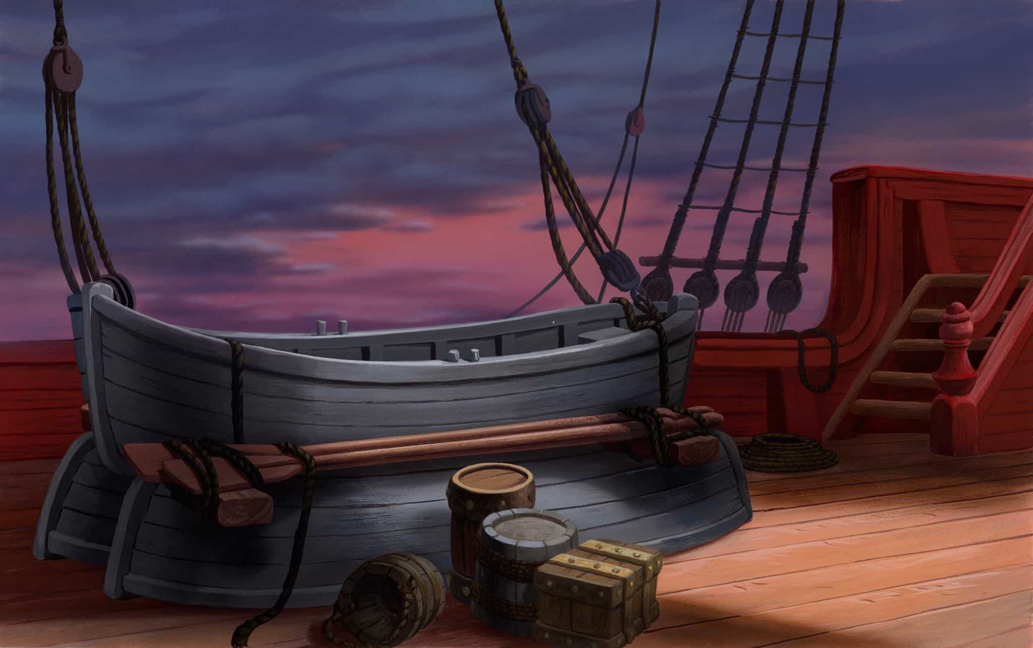 art work from Peter Pan