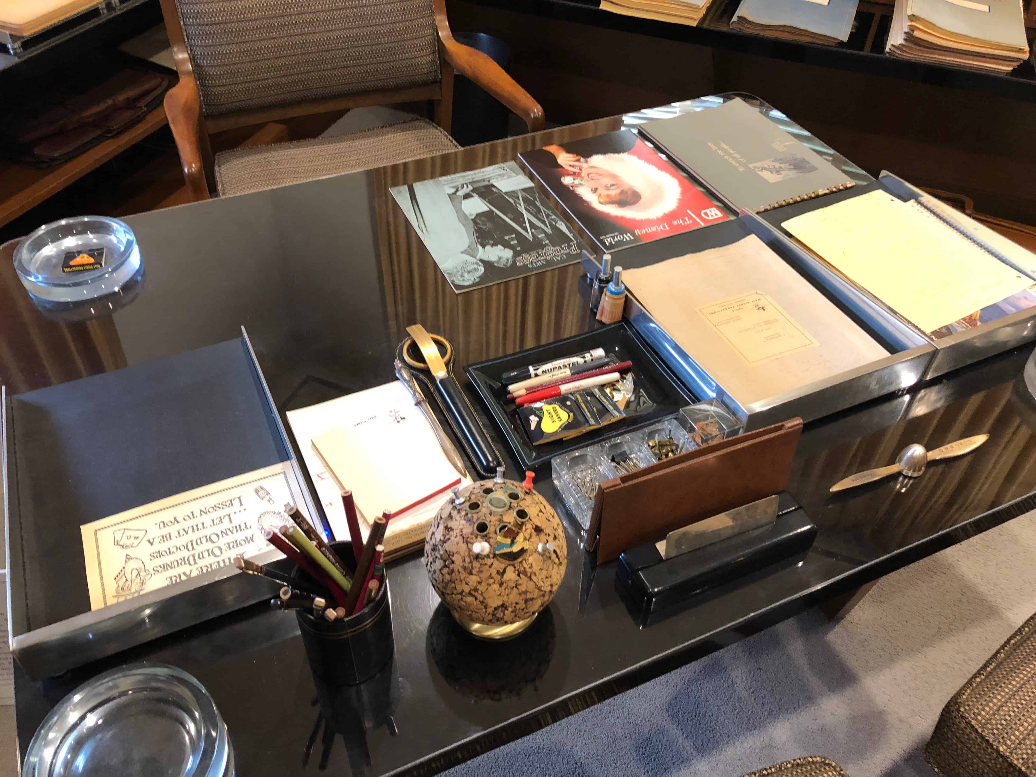 A book on a table