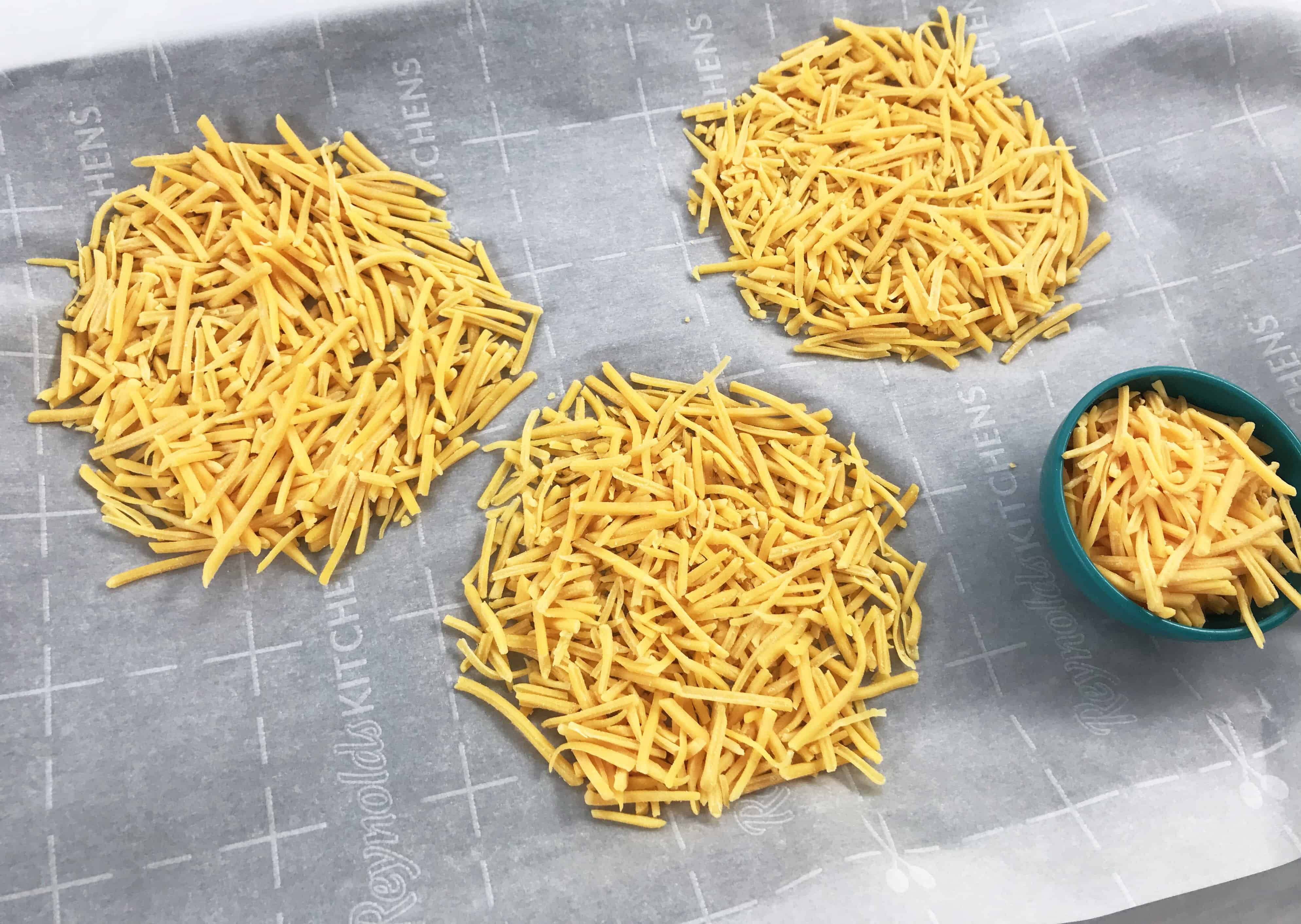 Food on a table, with Taco and Cheese