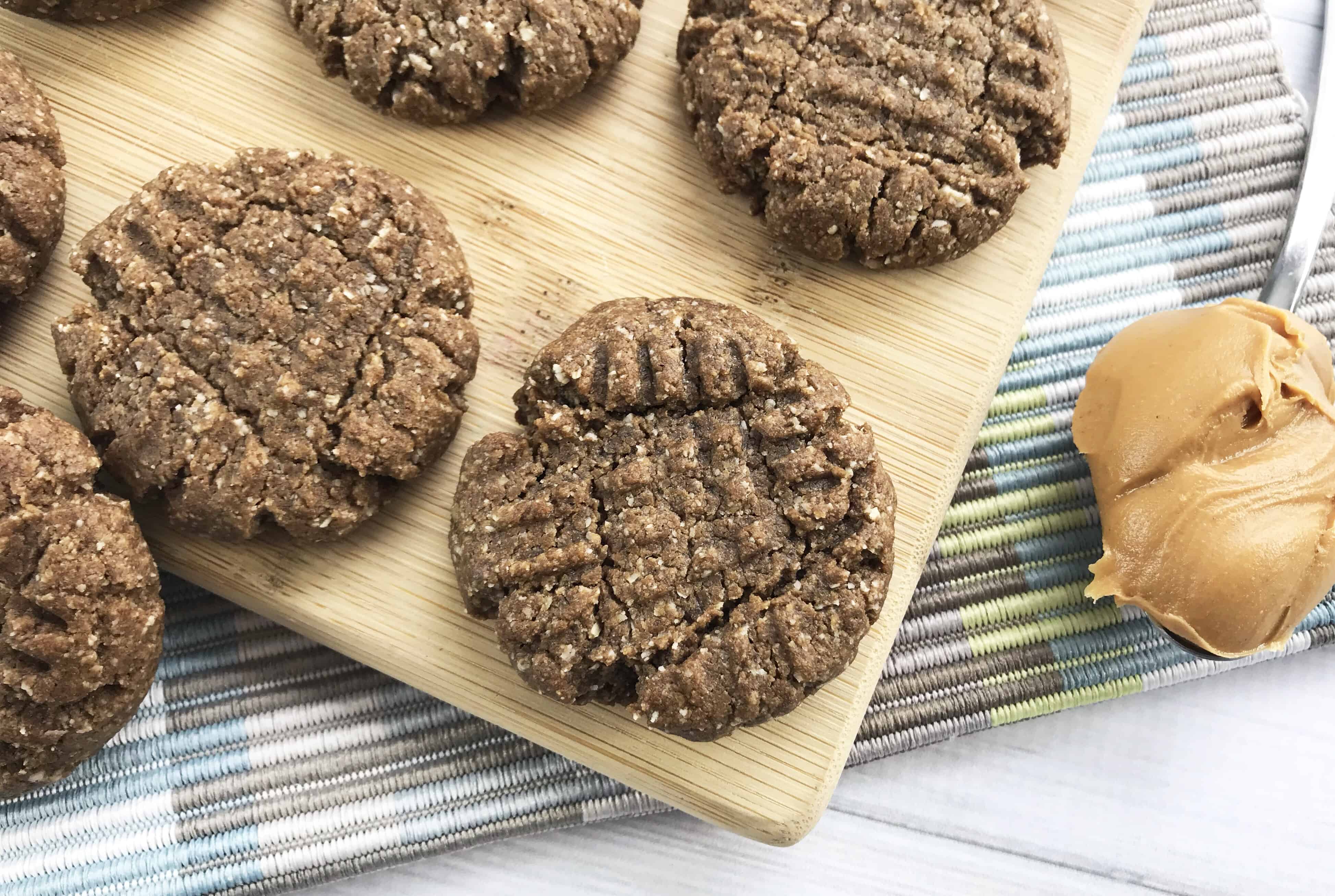 Keto Peanut Butter Chocolate Cookies Cookie and Peanut butter