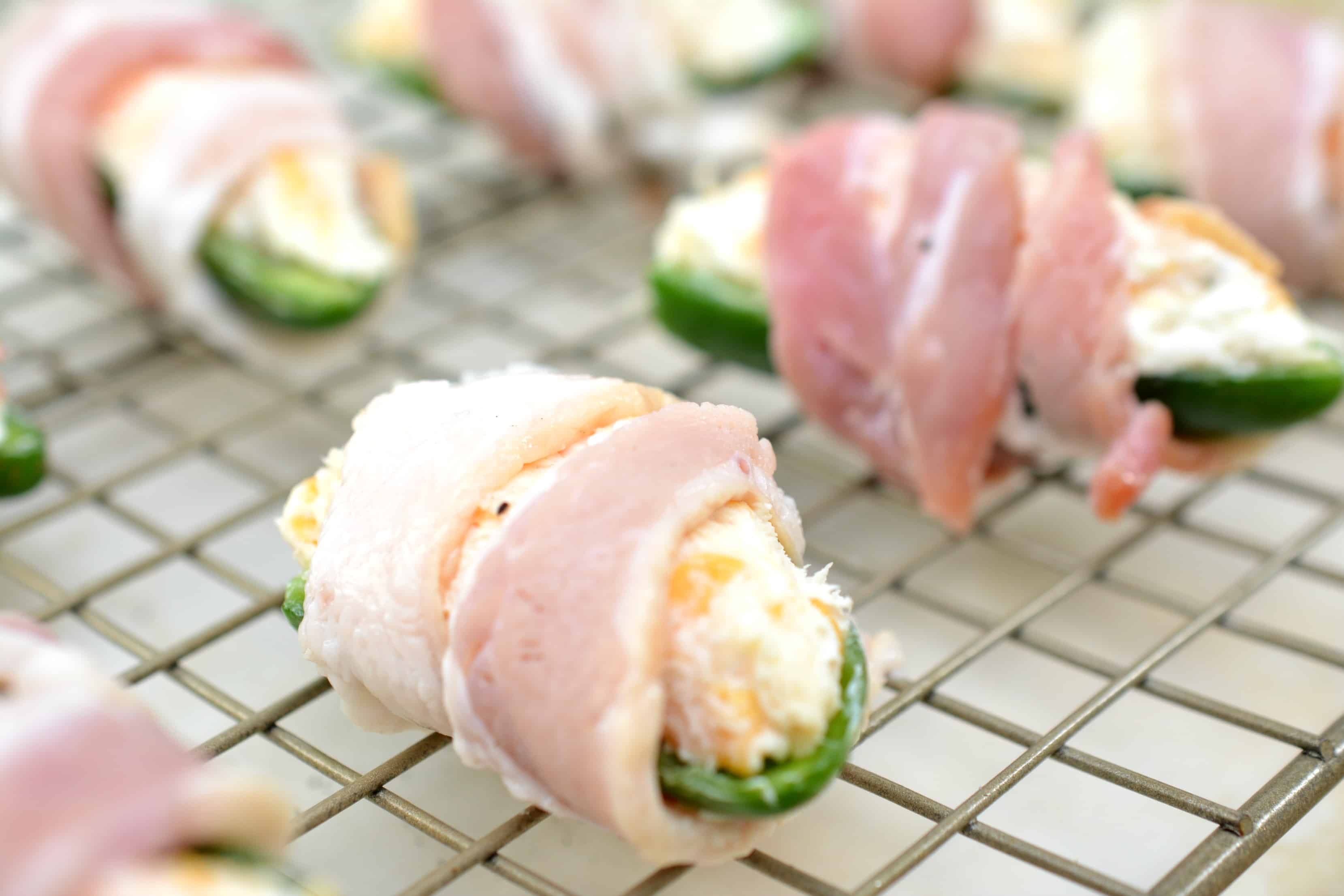 A close up of food
