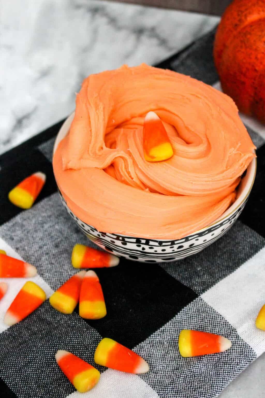 Candy Corn Slime Recipe Edible Halloween Slime