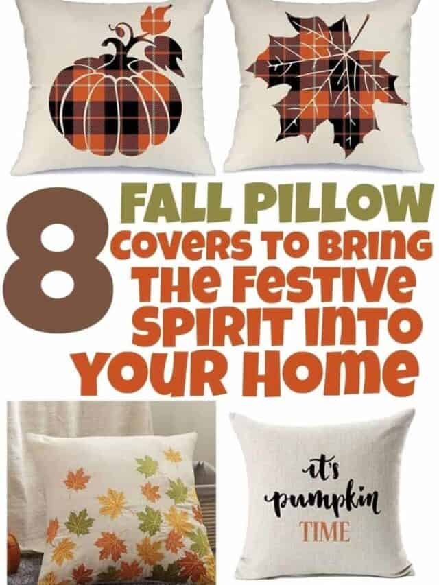 Best throw pillow inserts and 8 fall pillow covers A Sparkle of Genius
