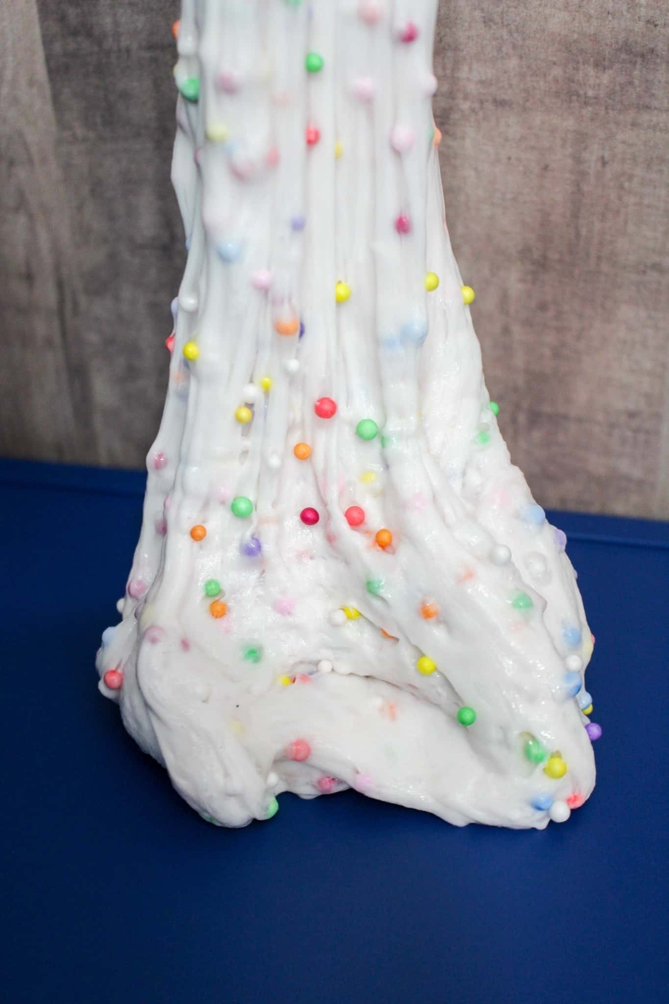 How to make Birthday Foam Bead Slime A Sparkle of Genius
