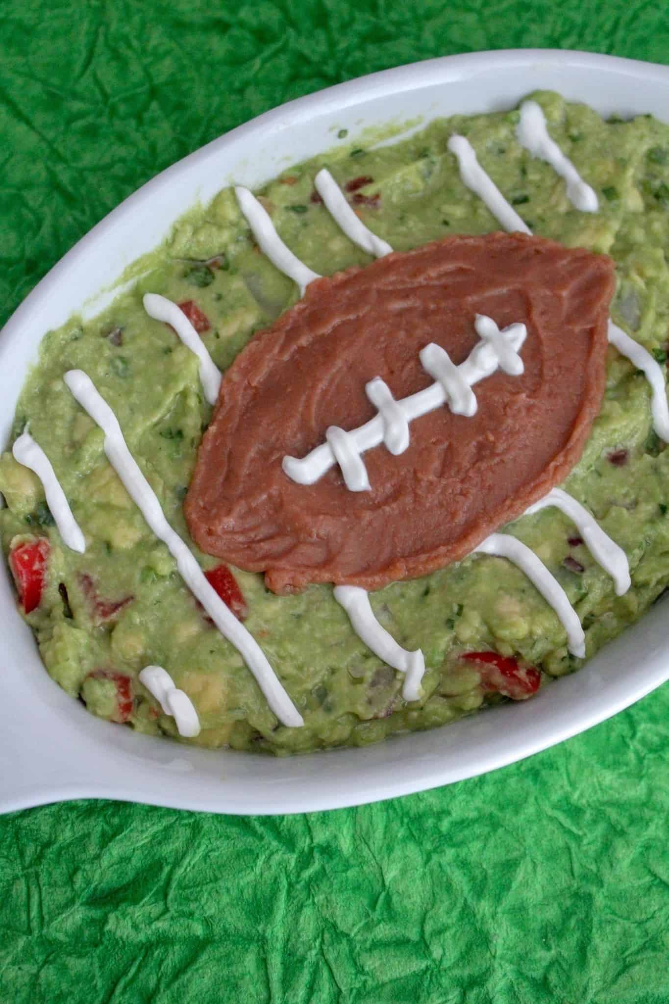 Football snack ideas Super Bowl Game Day Guacamole
