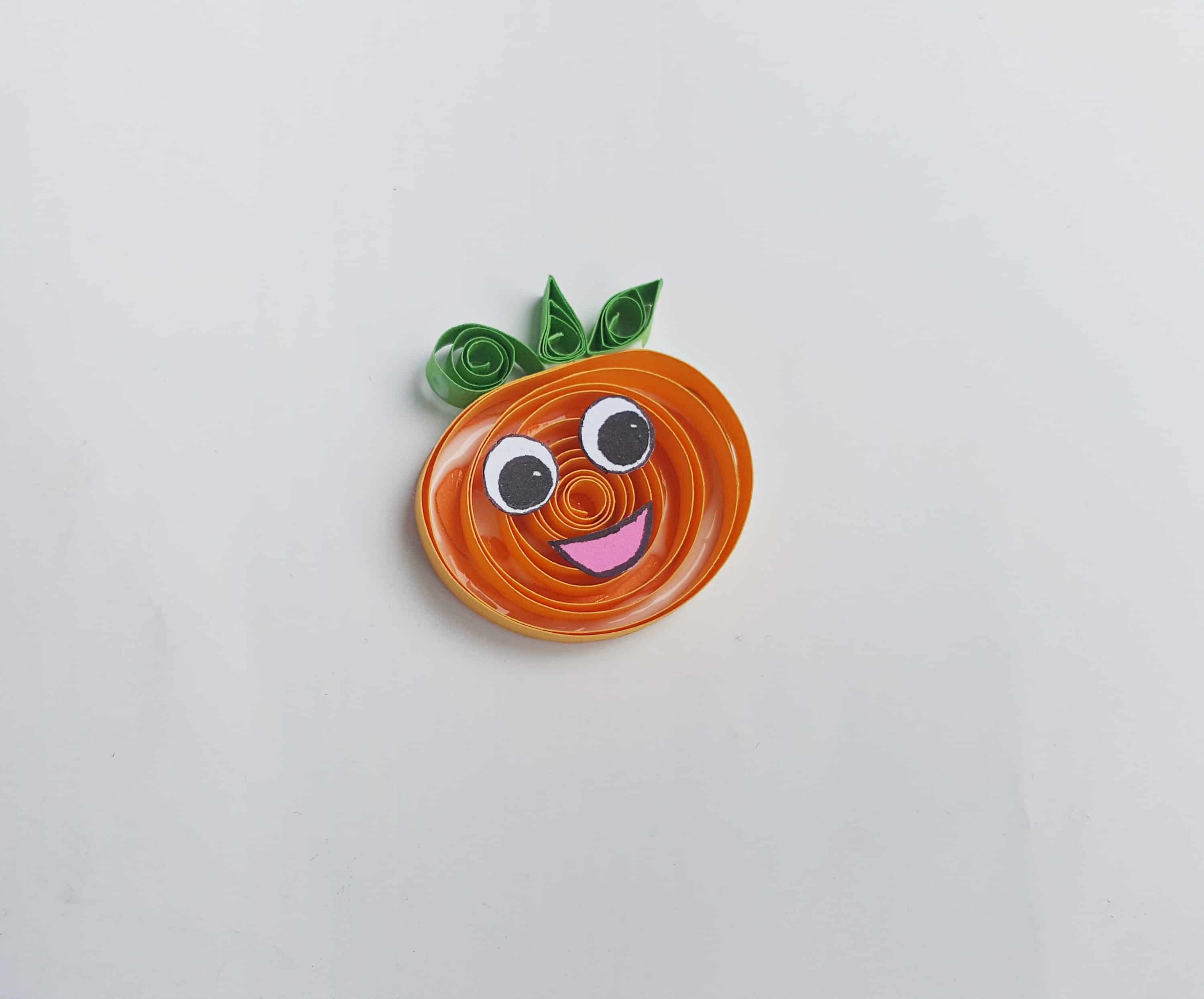 Paper Quilling How to make a Quilled Pumpkin A Sparkle of Genius
