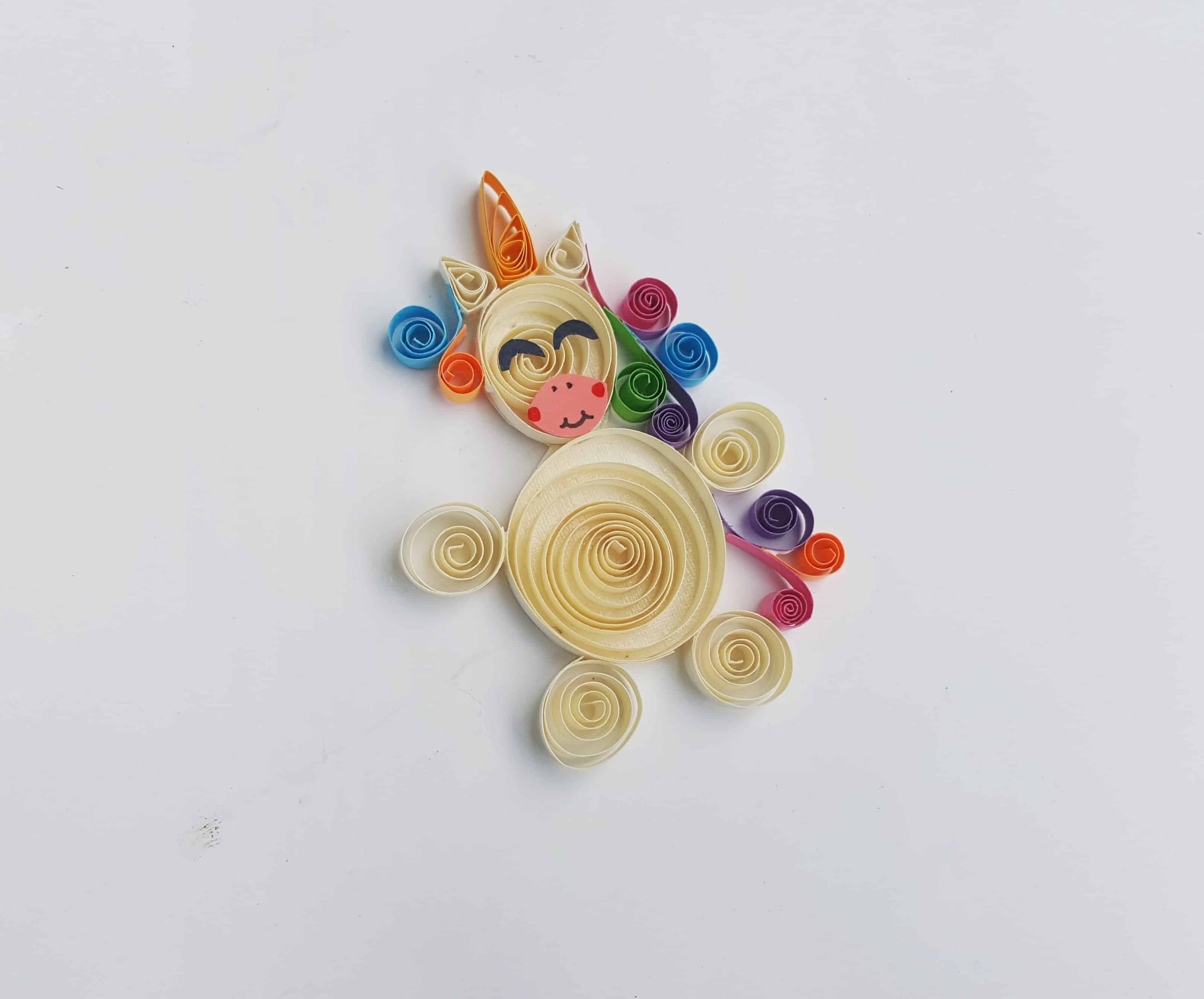 A close up of a craft