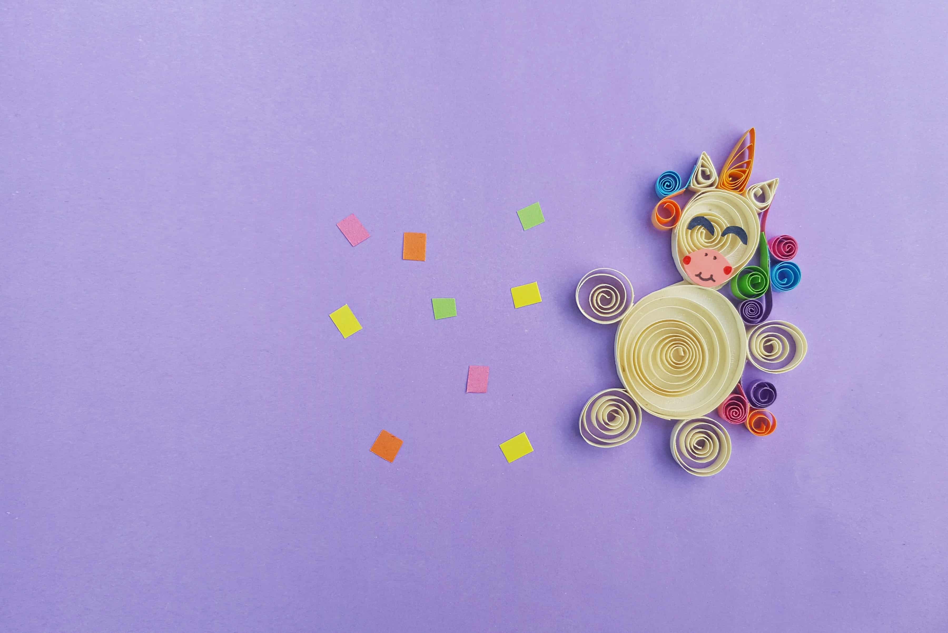 Unicorn and Quilling
