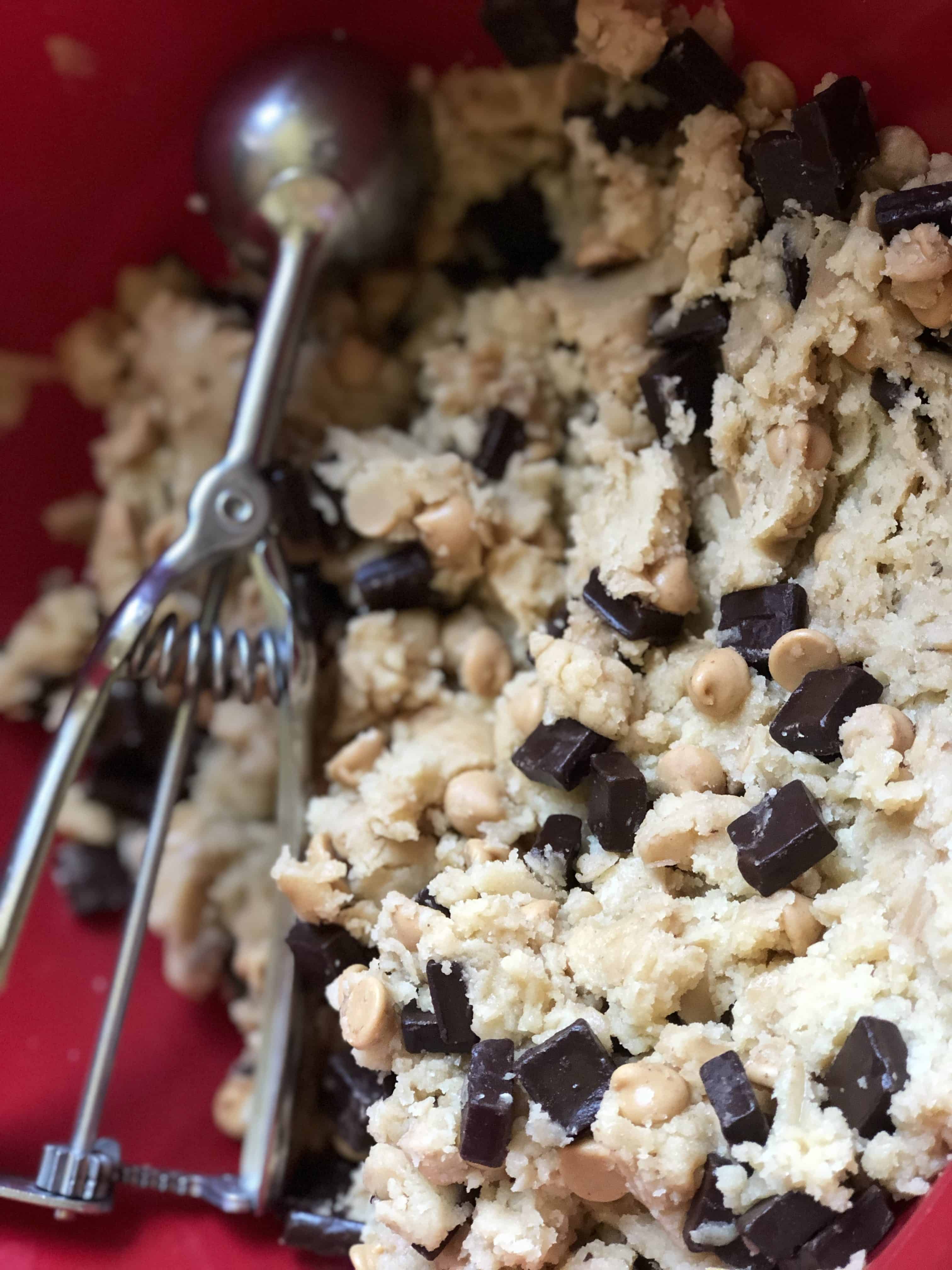 A close up of food, with Cookie and Butter