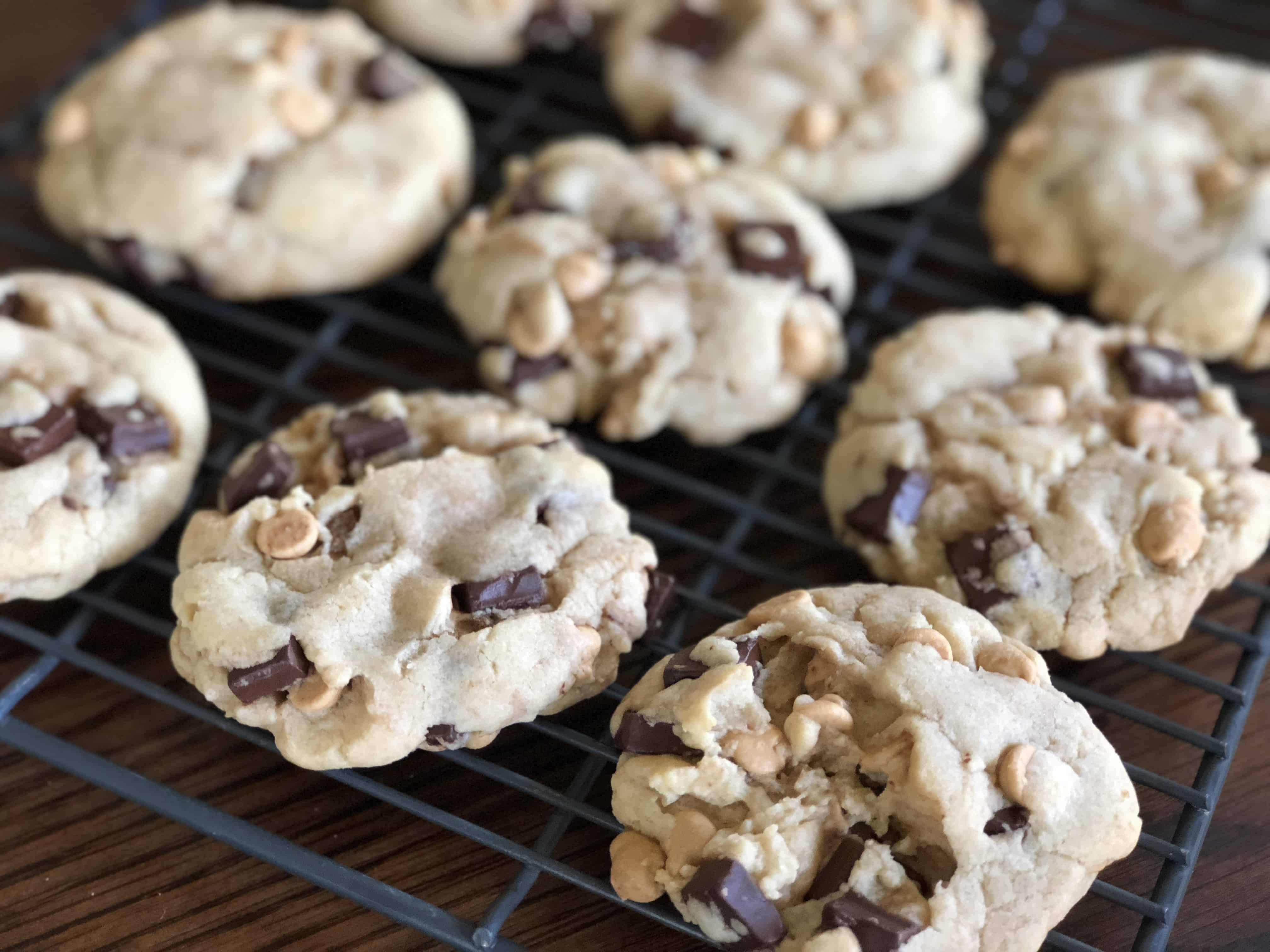 You will love these easy Dark Chocolate Peanut Butter Chip Cookies